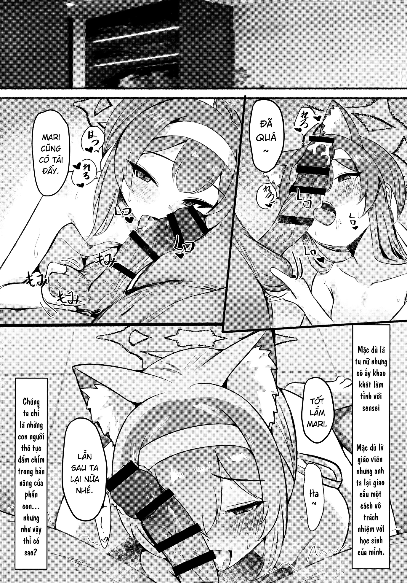 HentaiVN.net - Ảnh 21 - Giải quyết ham muốn của thầy giáo là trách nhiệm của nữ tu. - Chap 1