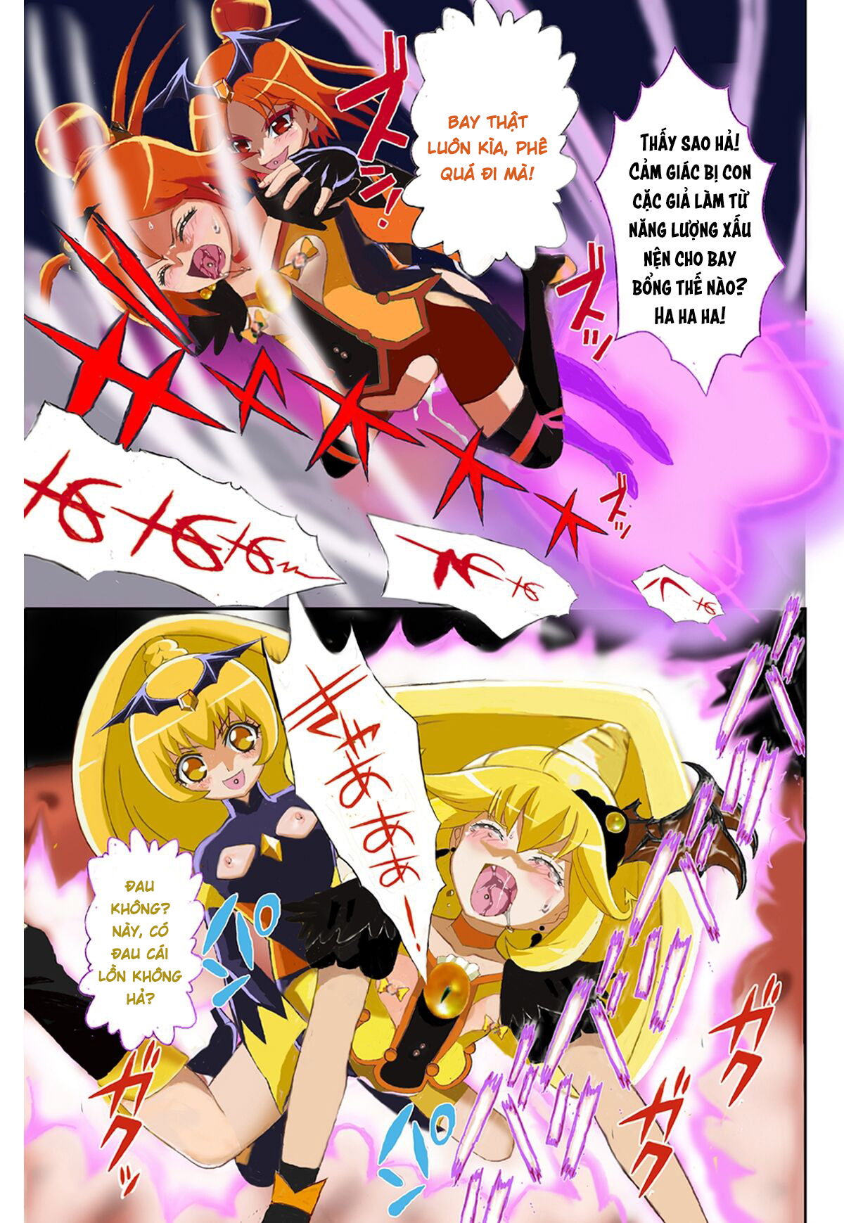 HentaiVN.net - Ảnh 20 - [Ero Tantei Jimusho] Evil Smile PreC*re! Bad End Full Color - Chap 2
