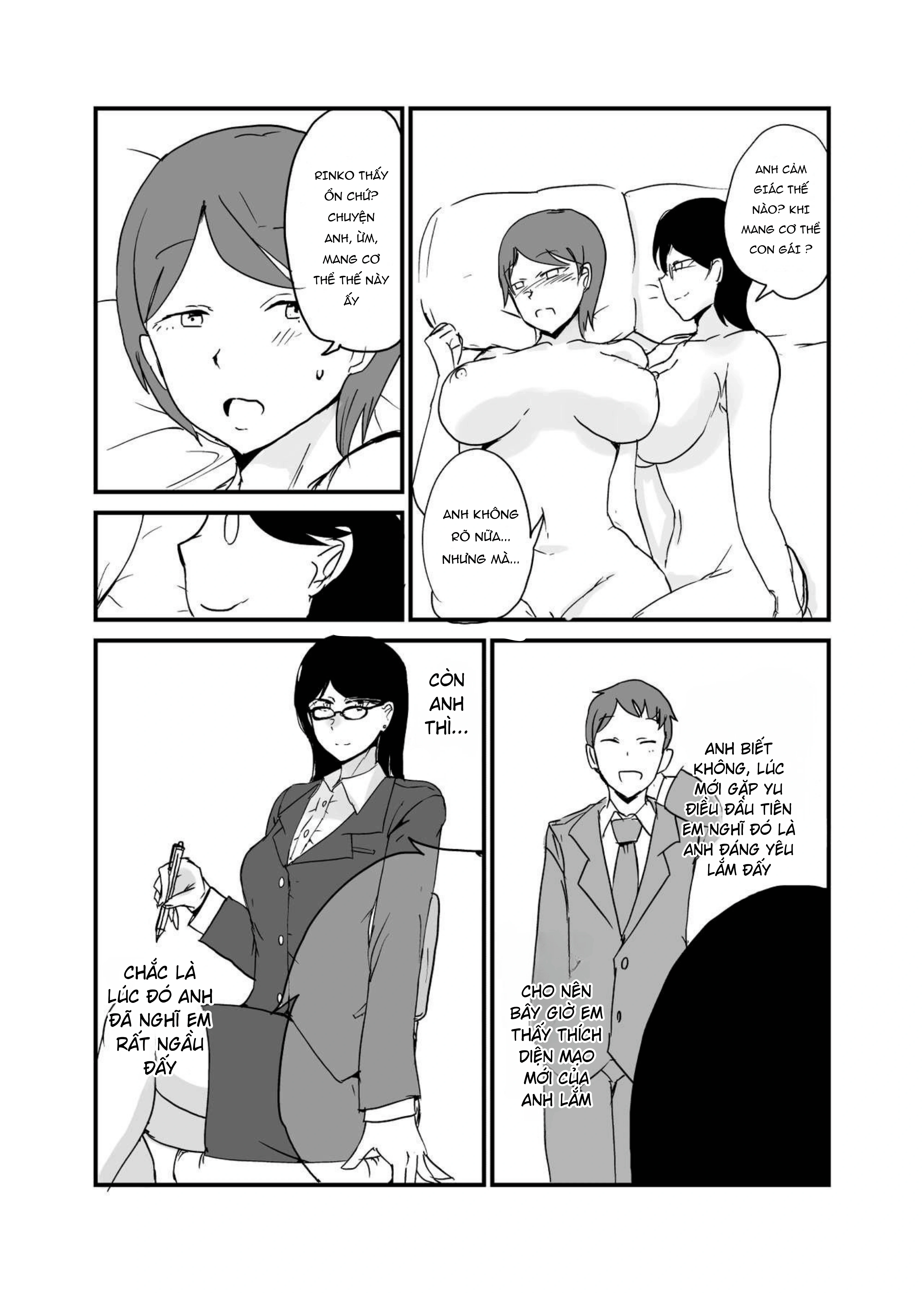 HentaiVN.net - Ảnh 21 - Đảo ngược nam nữ: Kế hoạch mang thai - Chương 1: Đảo ngược nam nữ
