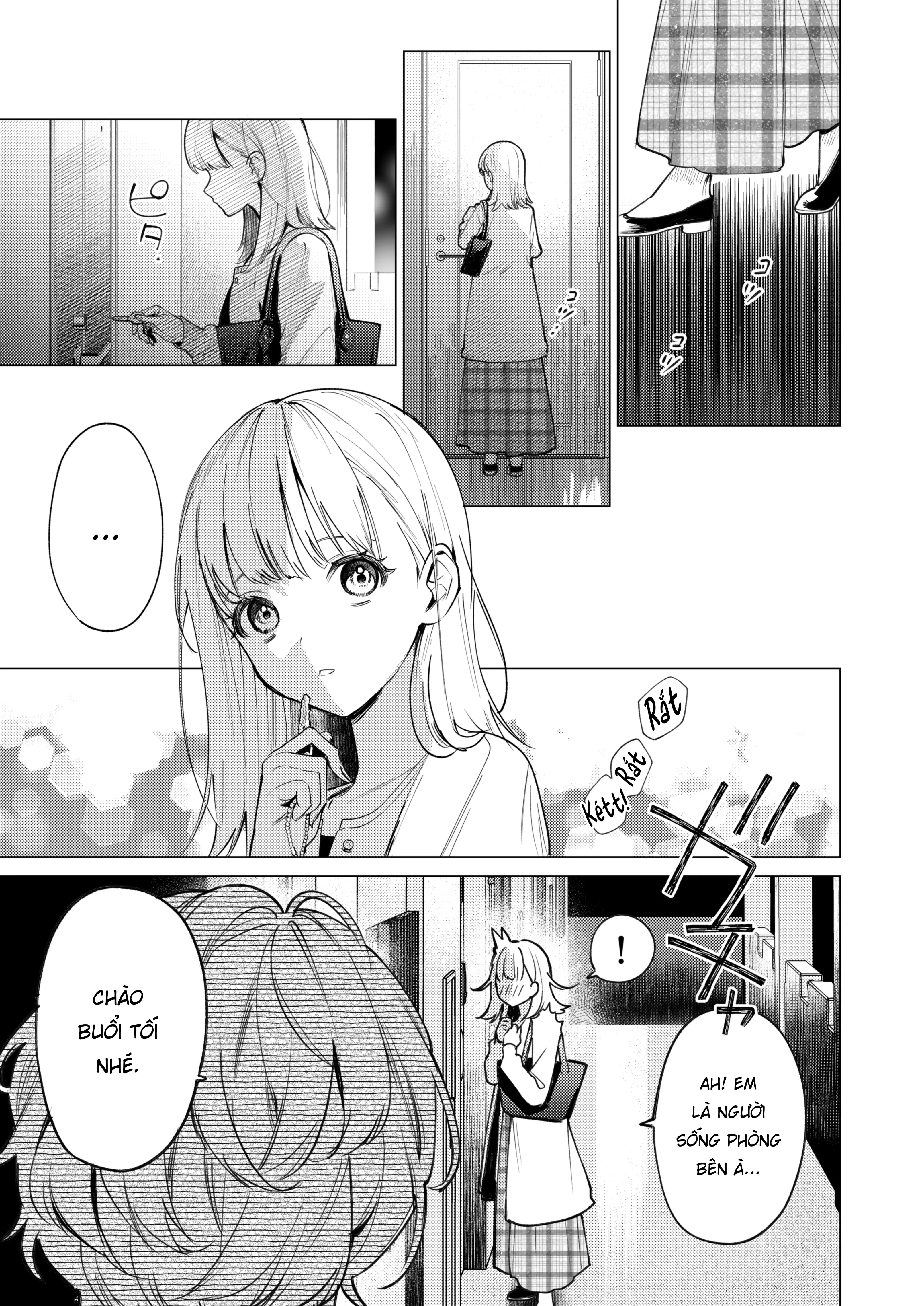 HentaiVN.net - Ảnh 3 - Hàng Xóm Phòng 203 Đột Nhiên Biến Mất - Chap 1