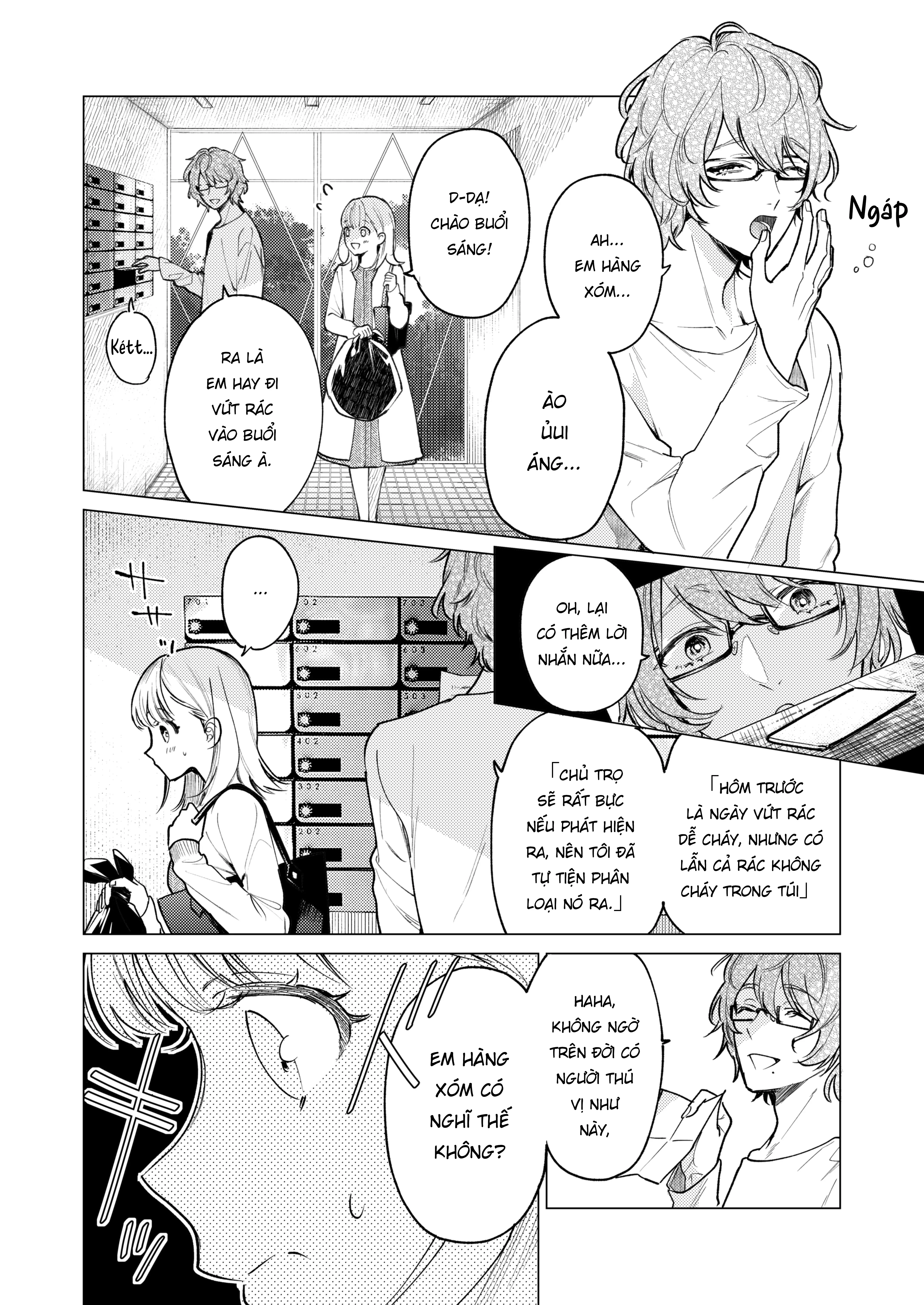 HentaiVN.net - Ảnh 8 - Hàng Xóm Phòng 203 Đột Nhiên Biến Mất - Chap 1