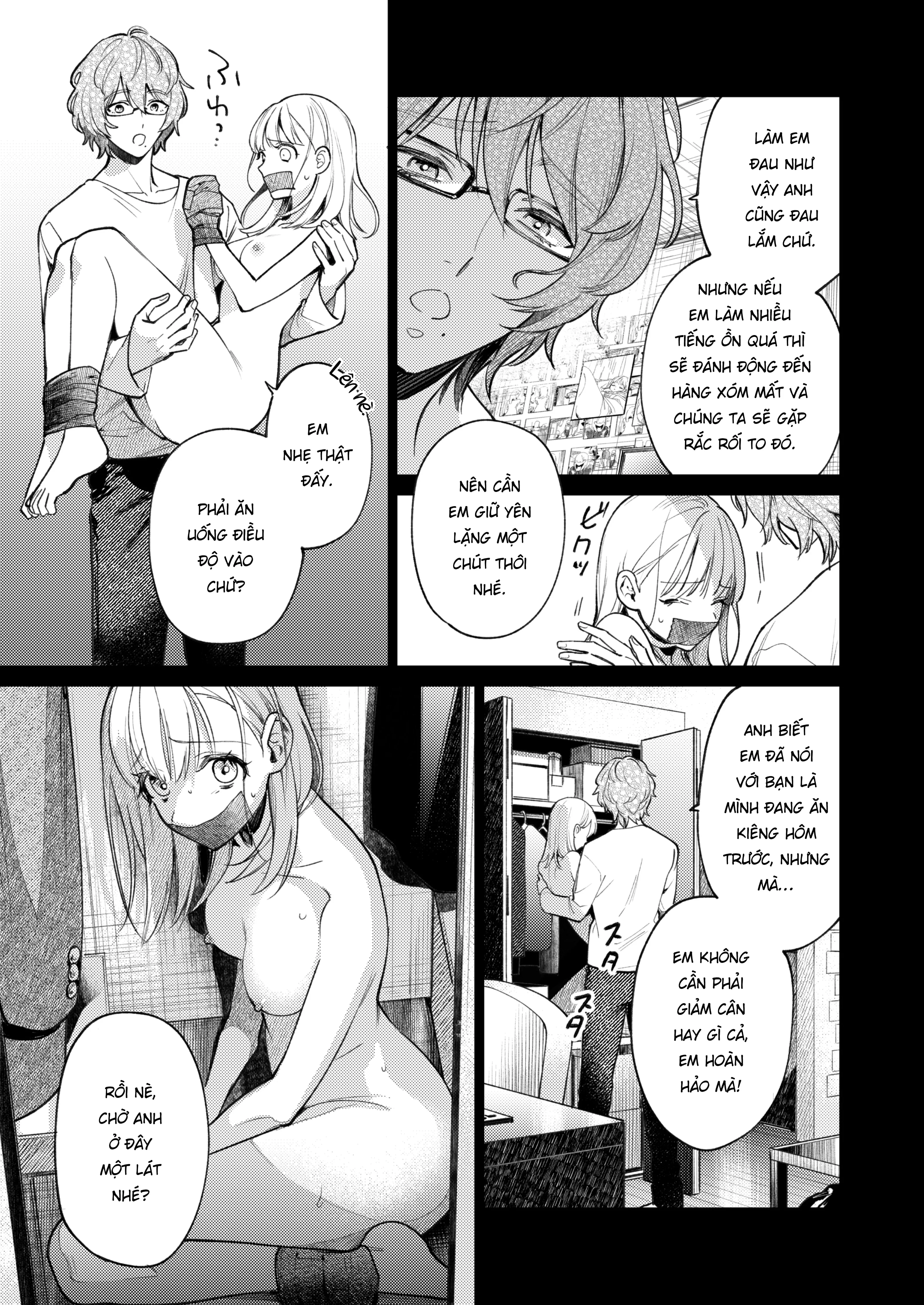 HentaiVN.net - Ảnh 43 - Hàng Xóm Phòng 203 Đột Nhiên Biến Mất - Chap 1