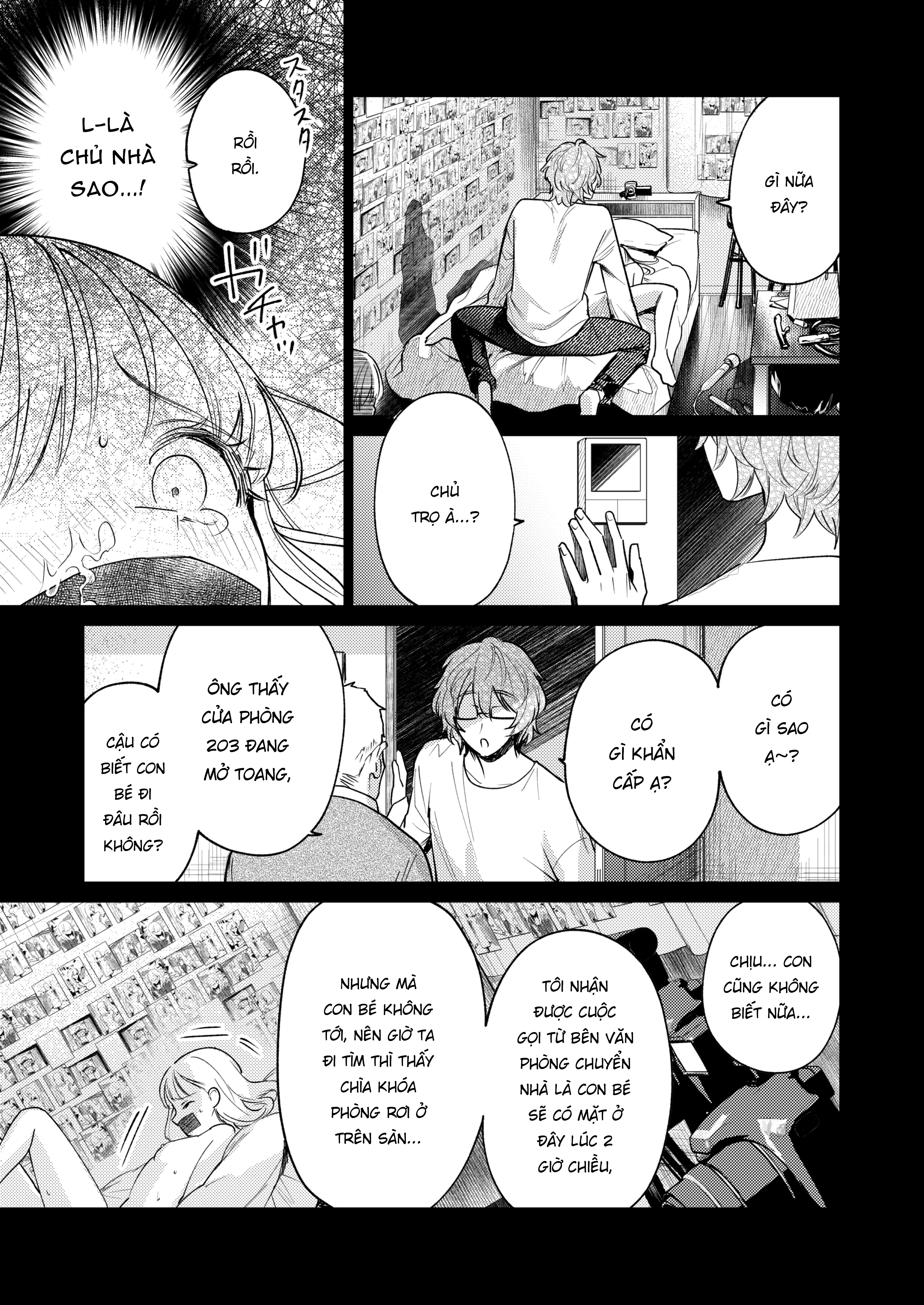 HentaiVN.net - Ảnh 17 - Hàng Xóm Phòng 203 Đột Nhiên Biến Mất - Chap 2