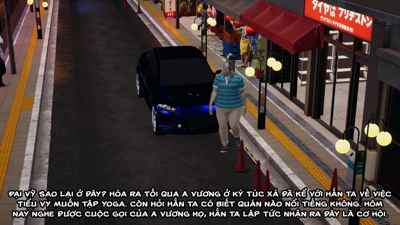 HentaiVN.net - Ảnh 8 - Cô bạn gái Tiểu Vy bị ngốc của tôi. - Chapter 10.5: Yoga cùng học trưởng!