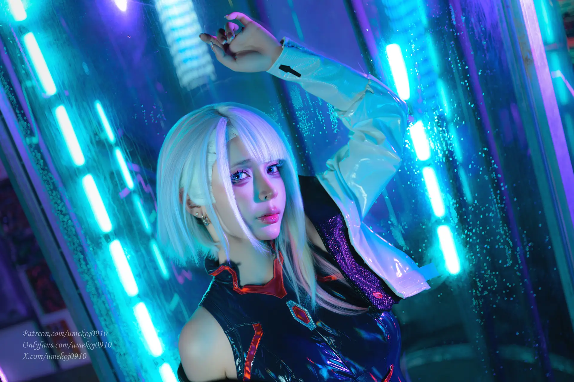 HentaiVN.net - Ảnh 18 - UmekoJ Cosplay Lucy Cyberpunk Edgerunner - Chương 1