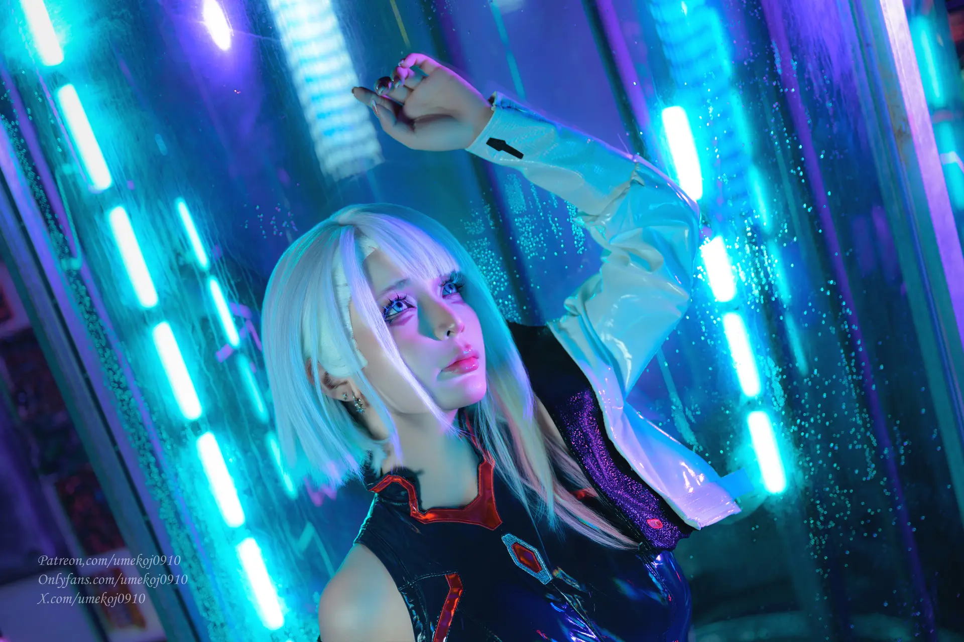 HentaiVN.net - Ảnh 17 - UmekoJ Cosplay Lucy Cyberpunk Edgerunner - Chương 1