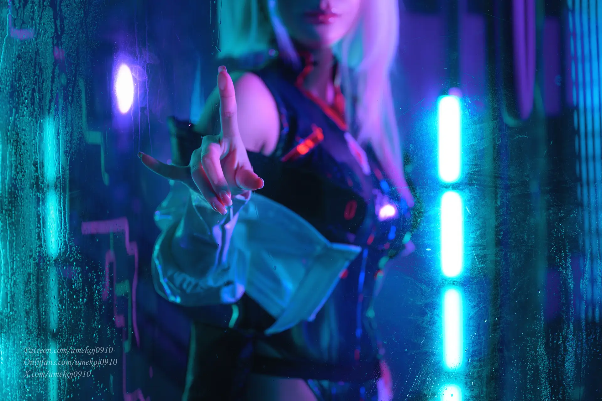 HentaiVN.net - Ảnh 23 - UmekoJ Cosplay Lucy Cyberpunk Edgerunner - Chương 1