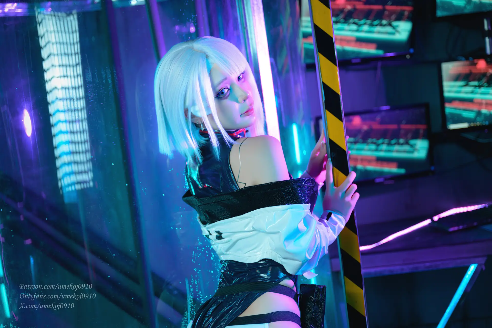 HentaiVN.net - Ảnh 5 - UmekoJ Cosplay Lucy Cyberpunk Edgerunner - Chương 1
