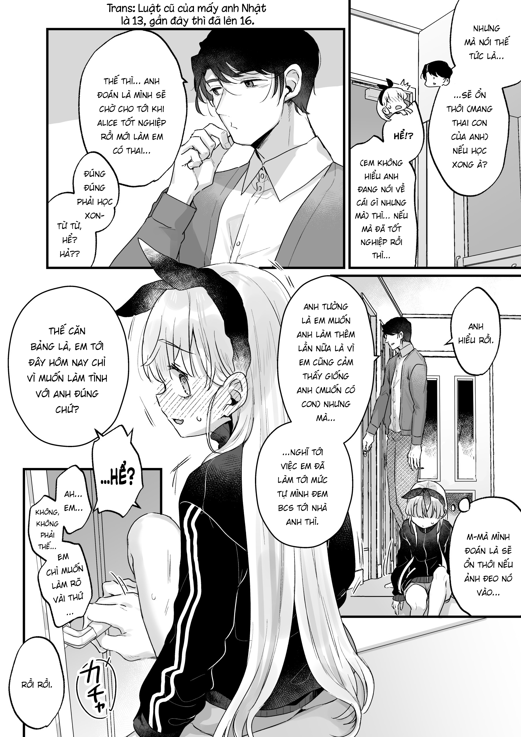 HentaiVN.net - Ảnh 21 - Anh hàng sớm lập dị cứ gọi bé là Alice - Chap 2