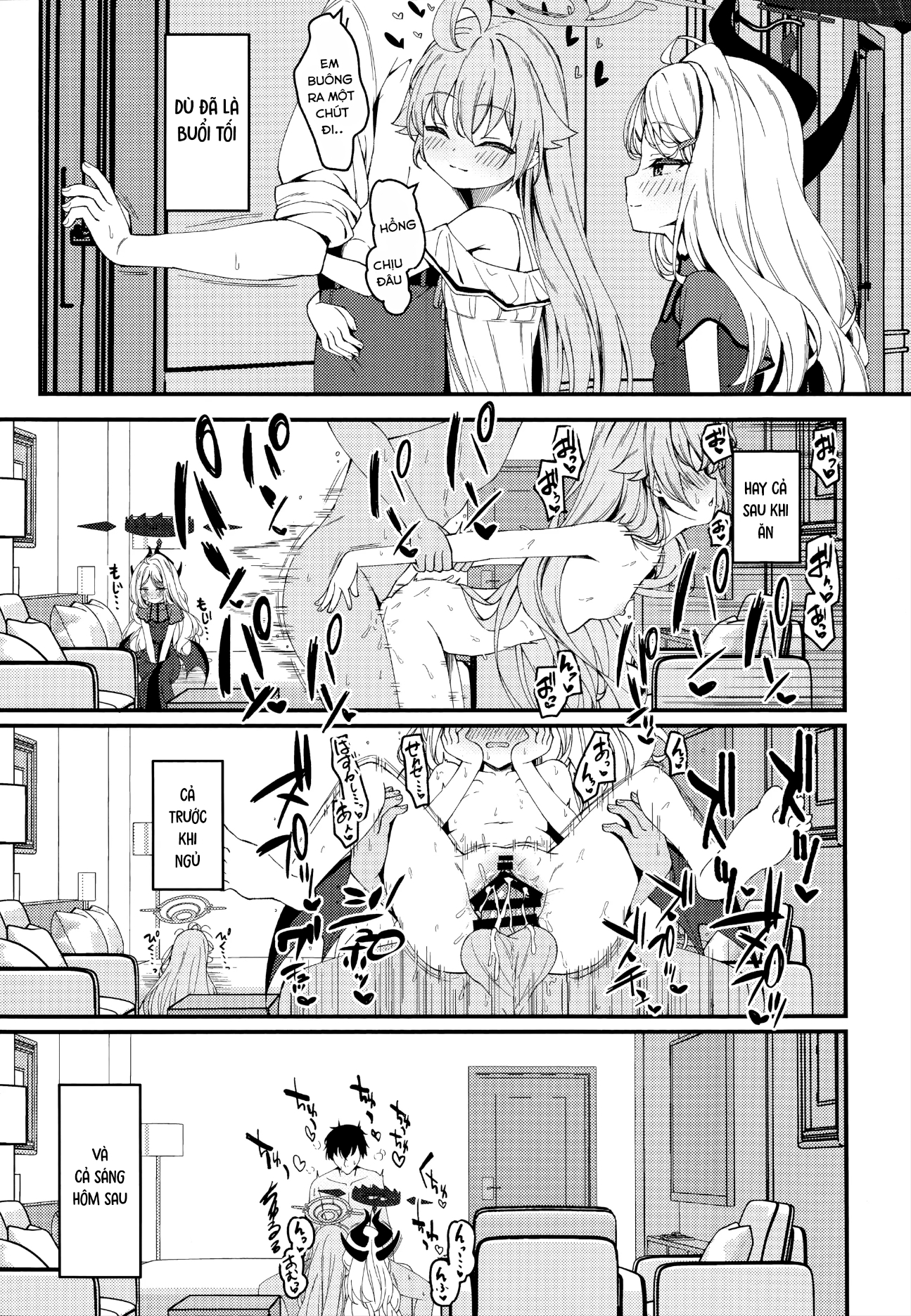 HentaiVN.net - Ảnh 21 - Ai là người mạnh nhất ở đây ta? - Hổng trốn được đâu! - Oneshot