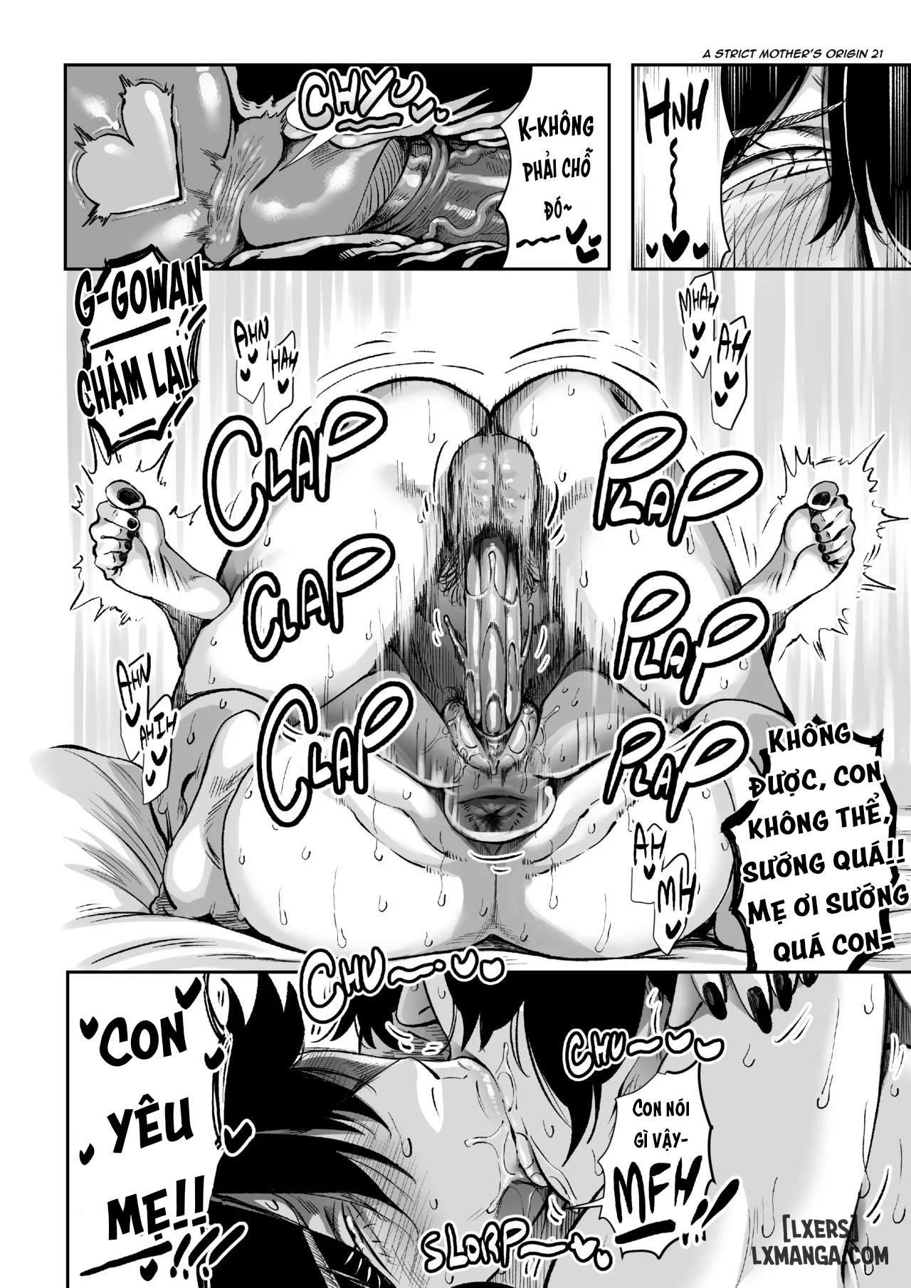 HentaiVN.net - Ảnh 21 - A Strict Mother's Unhindered Desire Deluxe - Chap 4