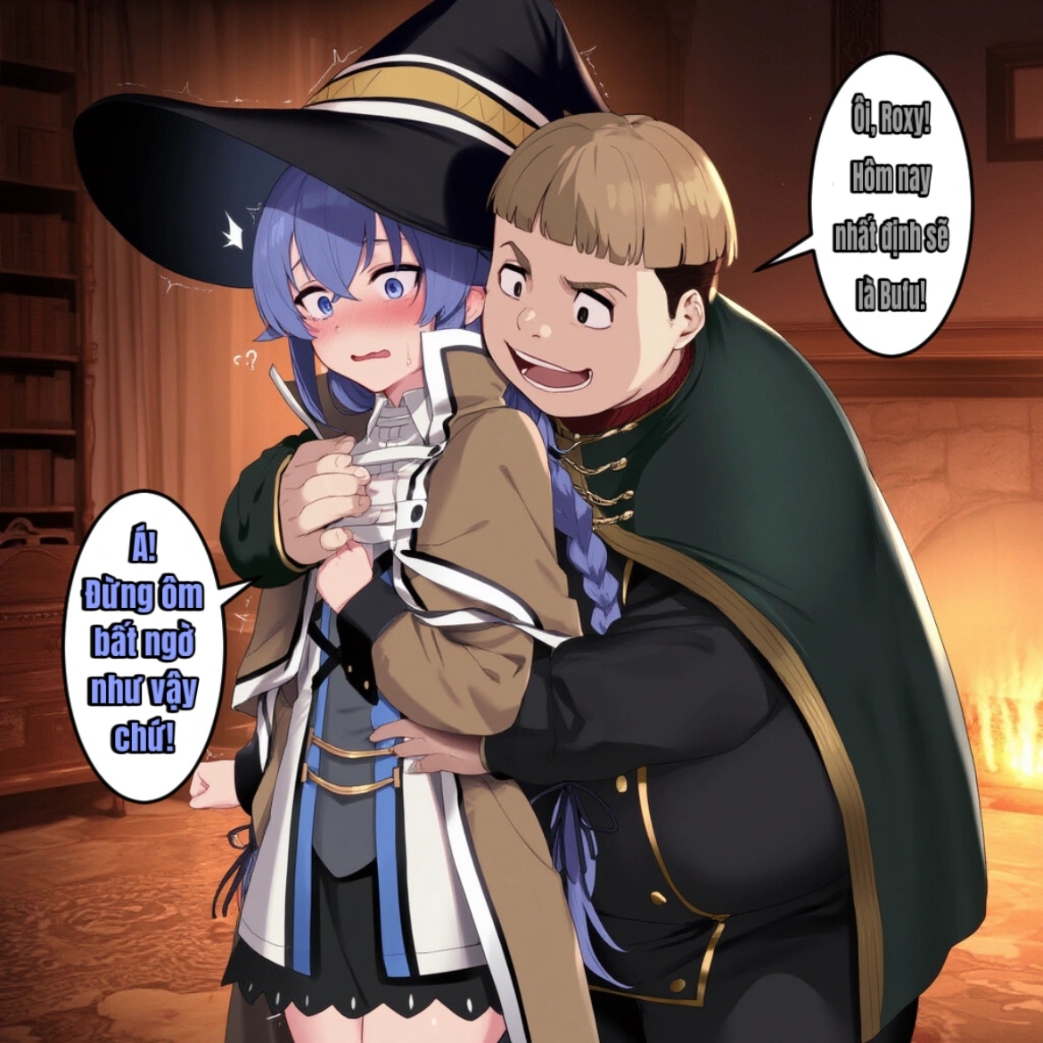 HentaiVN.net - Ảnh 22 - Mushoku Tensei – Ngày Roxy trở thành nô lệ tình dục của Pax - chương 1