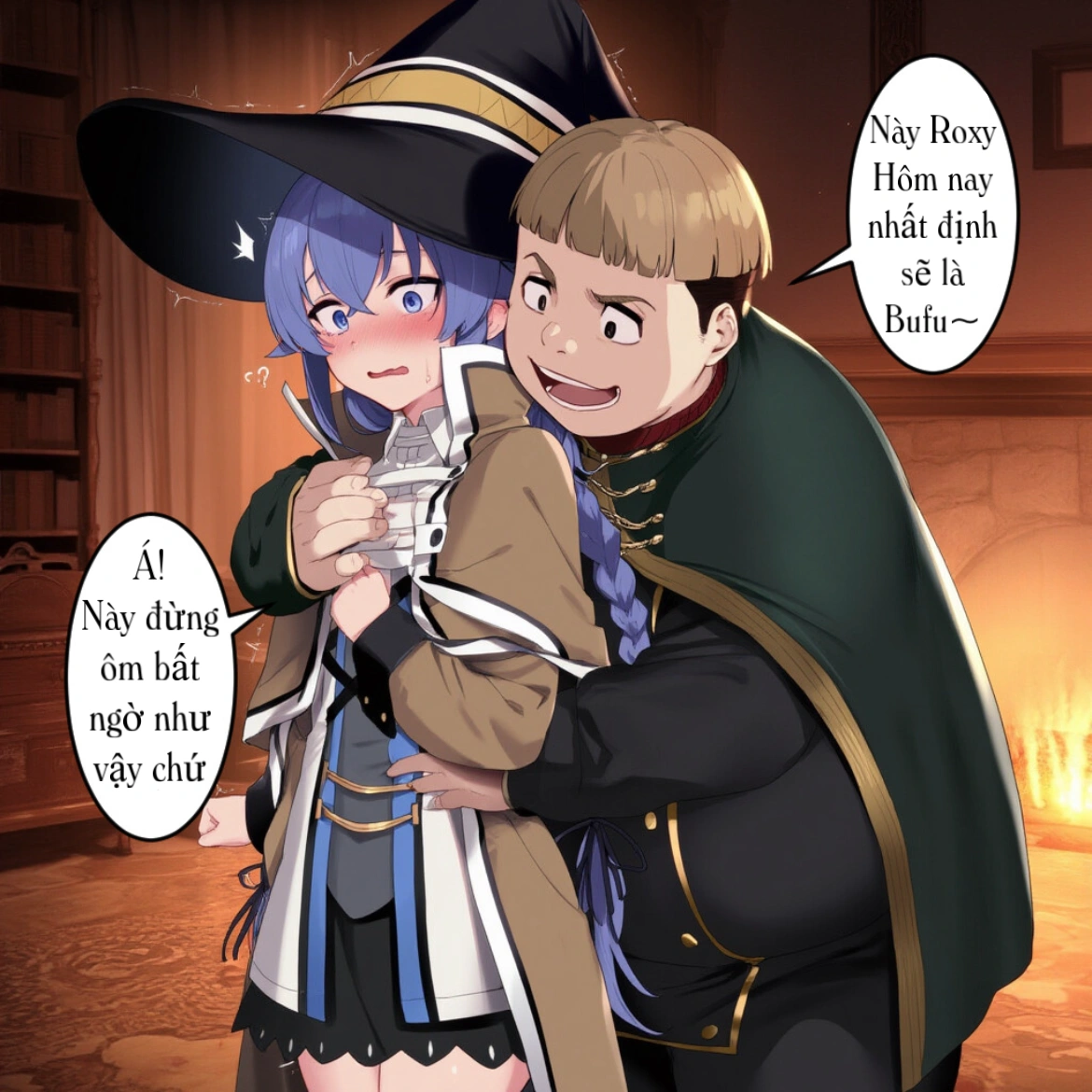 HentaiVN.net - Ảnh 22 - Mushoku Tensei – Ngày Roxy trở thành nô lệ tình dục của Pax - chương 1 fix