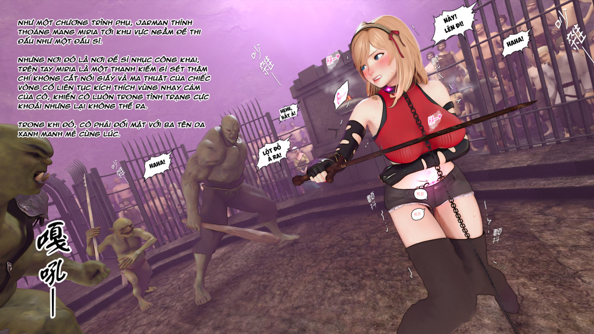 HentaiVN.net - Ảnh 21 - Hoa hồng bóng tối - Oneshot