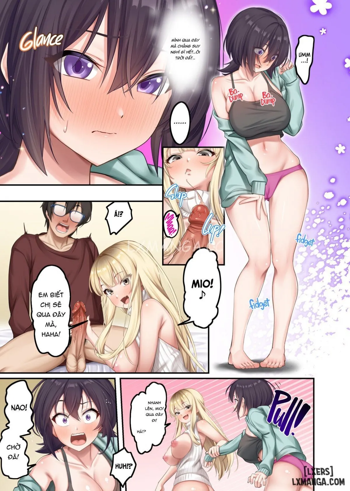 HentaiVN.net - Ảnh 21 - Home Lessons With Sexy Gyarus - Chap 2