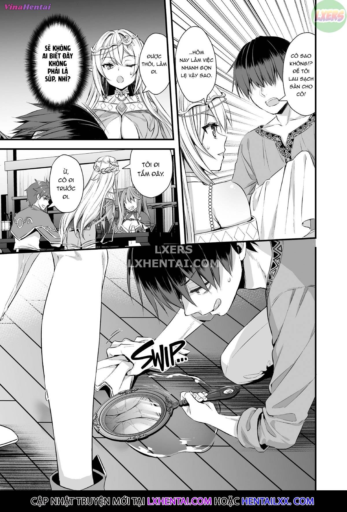 HentaiVN.net - Ảnh 21 - Để mắt đến nàng Elf nóng bỏng ở thế giới khác - Chap 2
