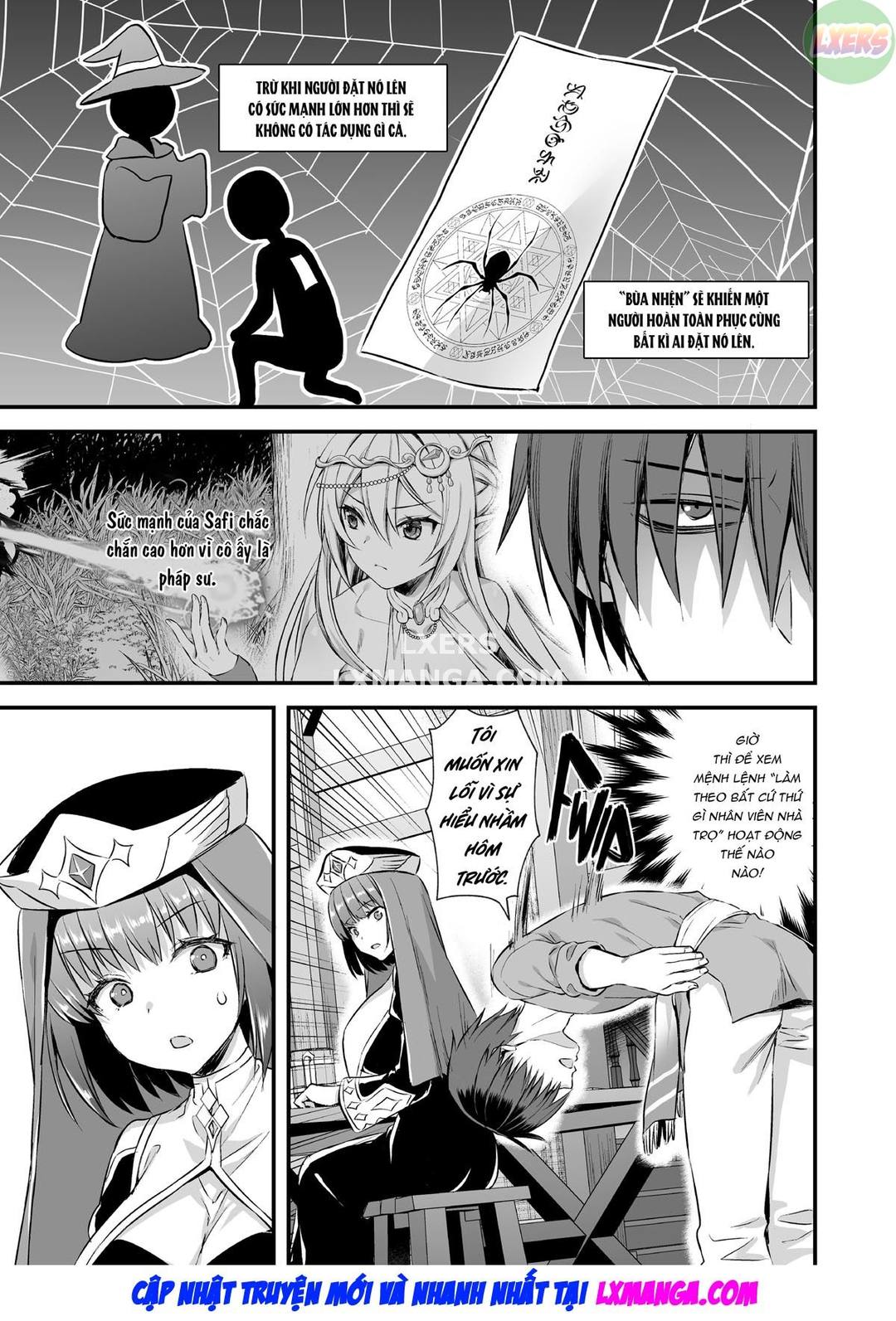 HentaiVN.net - Ảnh 21 - Để mắt đến nàng Elf nóng bỏng ở thế giới khác - Chap 4