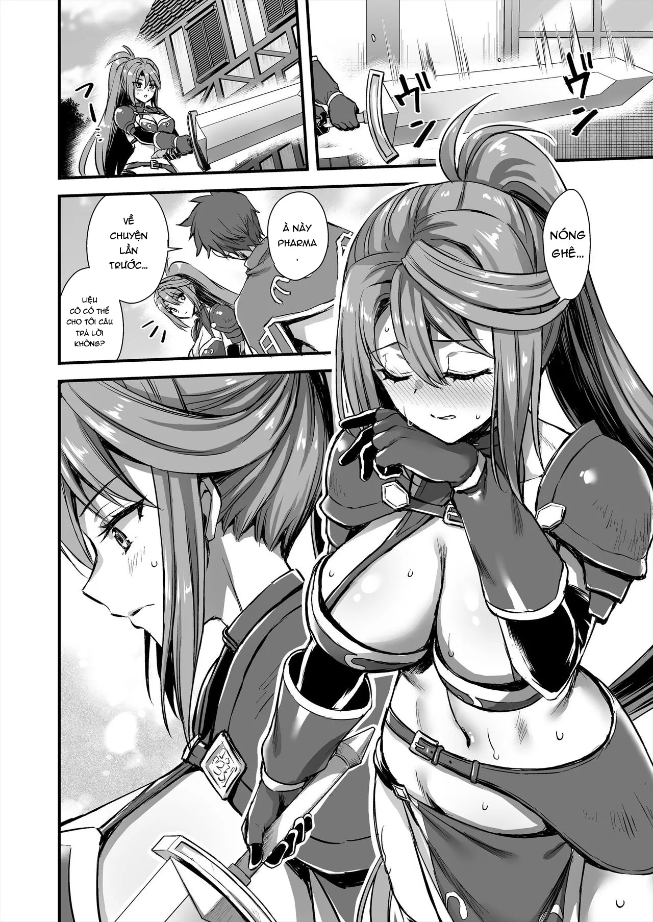 HentaiVN.net - Ảnh 21 - Để mắt đến nàng Elf nóng bỏng ở thế giới khác - Chap 7