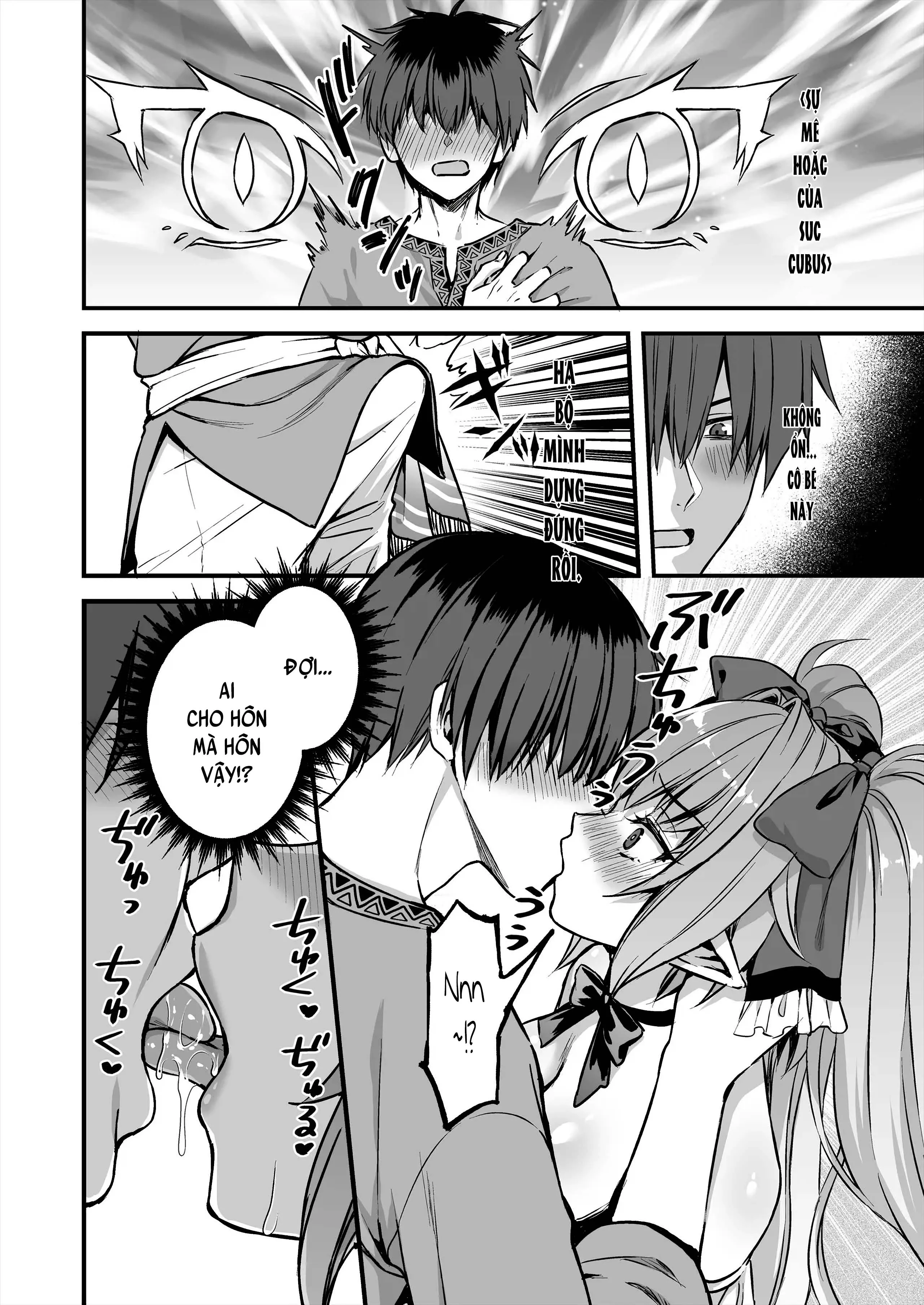 HentaiVN.net - Ảnh 21 - Để mắt đến nàng Elf nóng bỏng ở thế giới khác - Chap 8