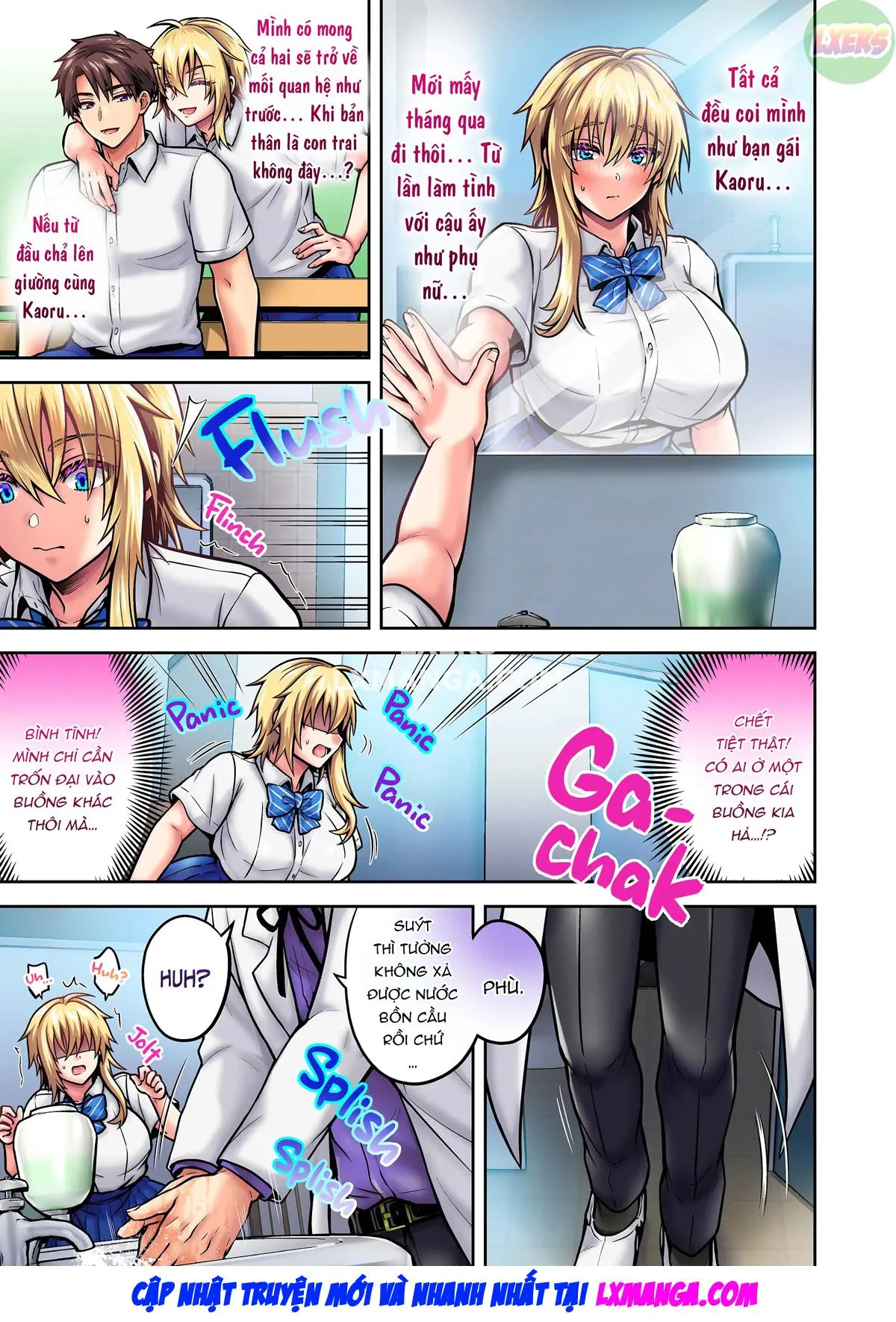 HentaiVN.net - Ảnh 21 - Ore No Shinyuu Wa TS (Seitenka) Taishitsu - Chap 5