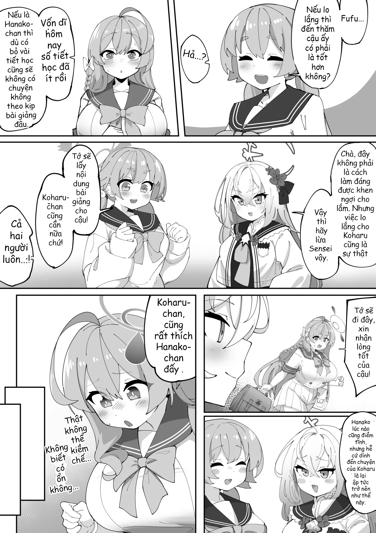 HentaiVN.net - Ảnh 22 - Futanari Koharu-chan vs Hanako-chan Manga - Chap 1