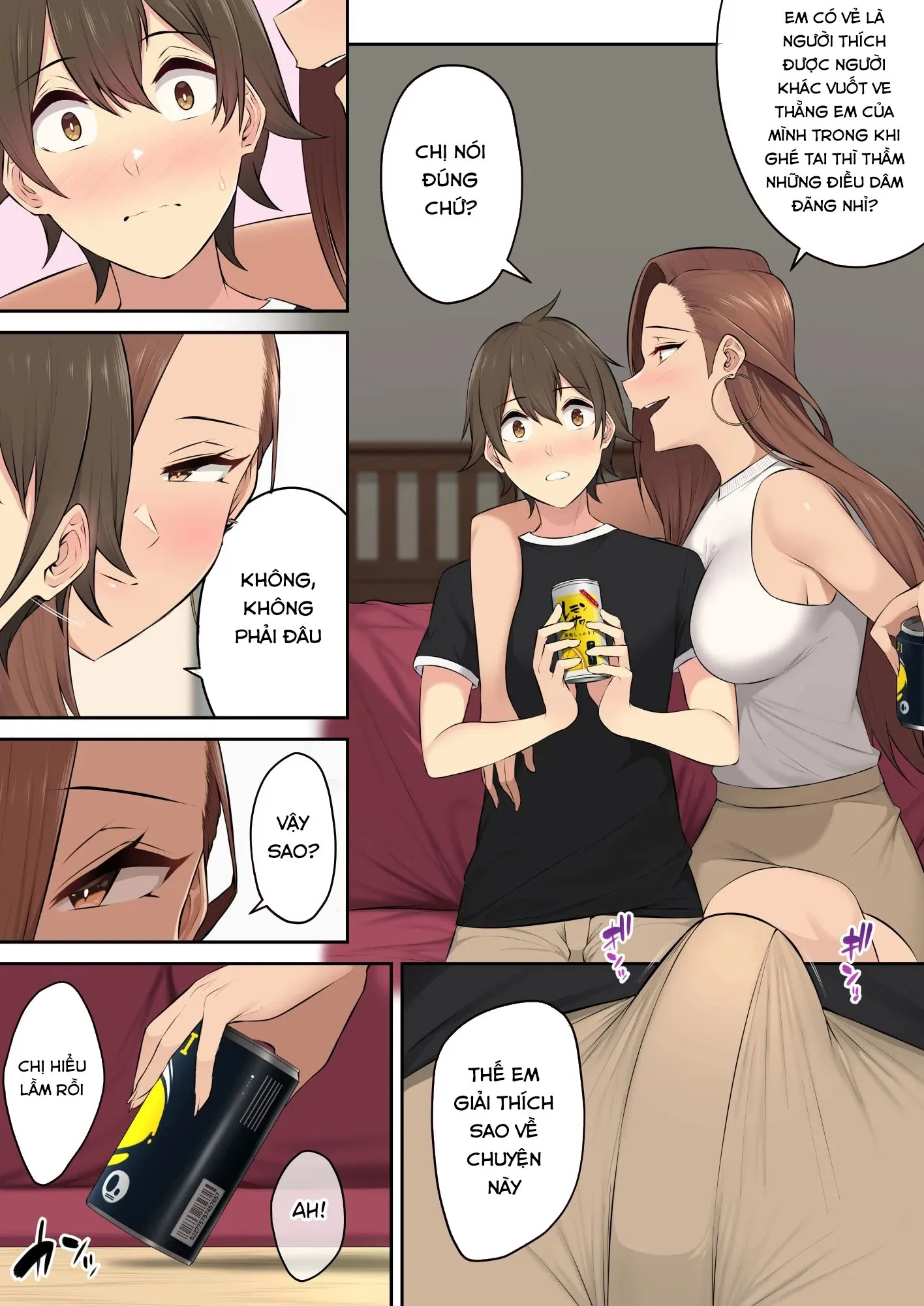 HentaiVN.net - Ảnh 21 - Imaizumi đưa cả bầy Gyaru về nhà mình - Chap 4.2