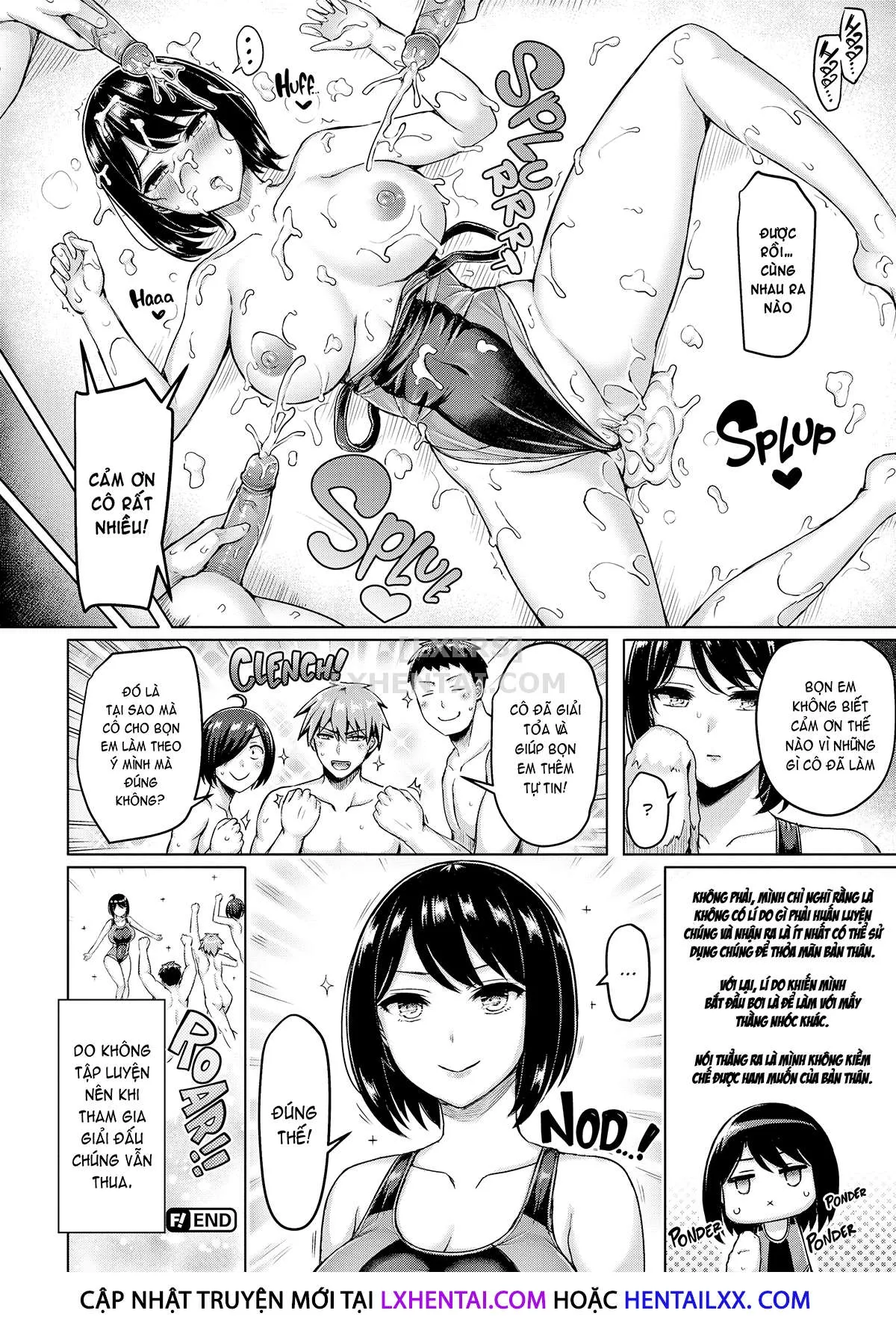 HentaiVN.net - Ảnh 21 - Bữa tiệc vòng một - Chap 3 - We Have Our Teacher!!