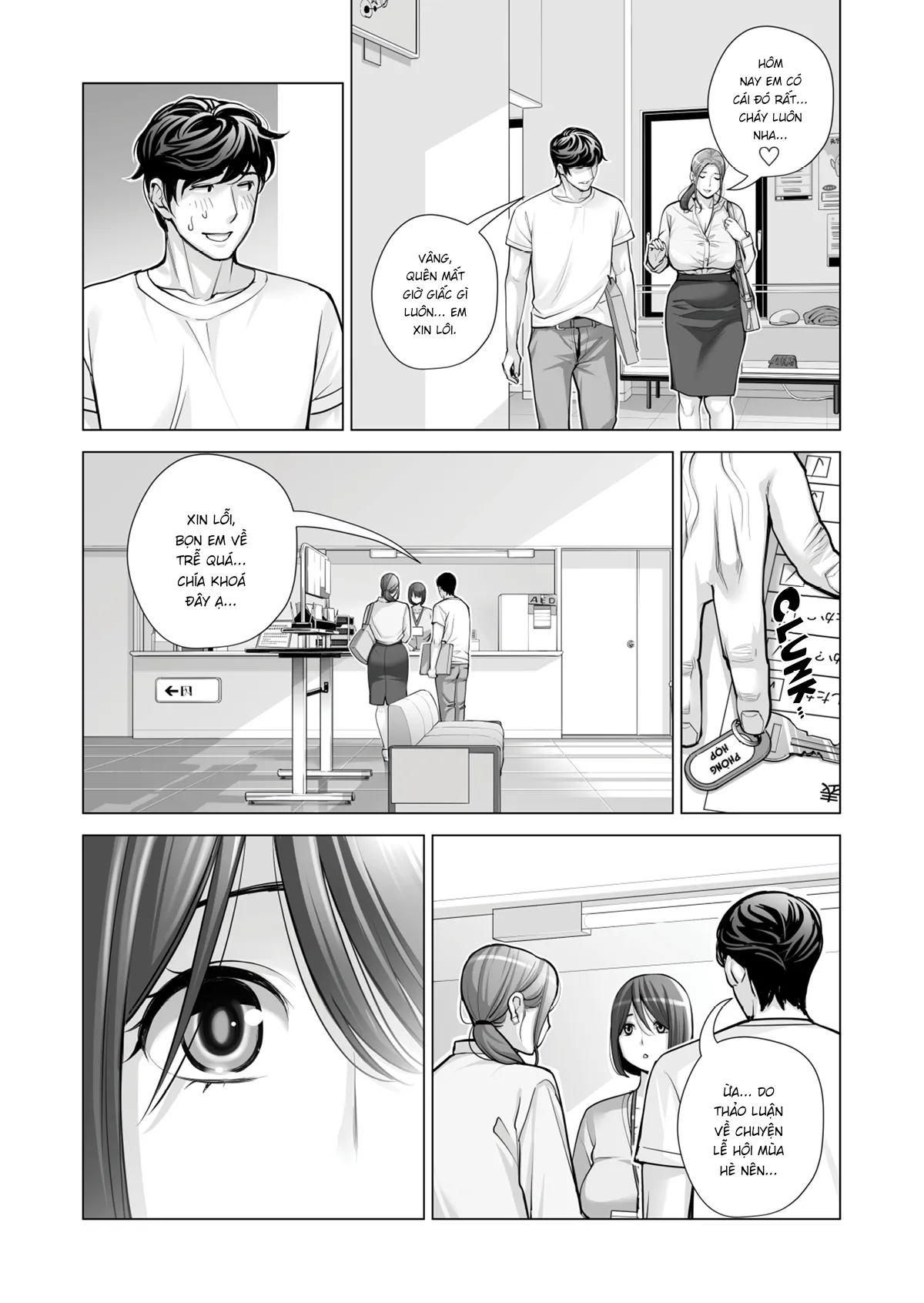 HentaiVN.net - Ảnh 20 - Những cô trợ lý đã có chồng 1-5 - Chap 3