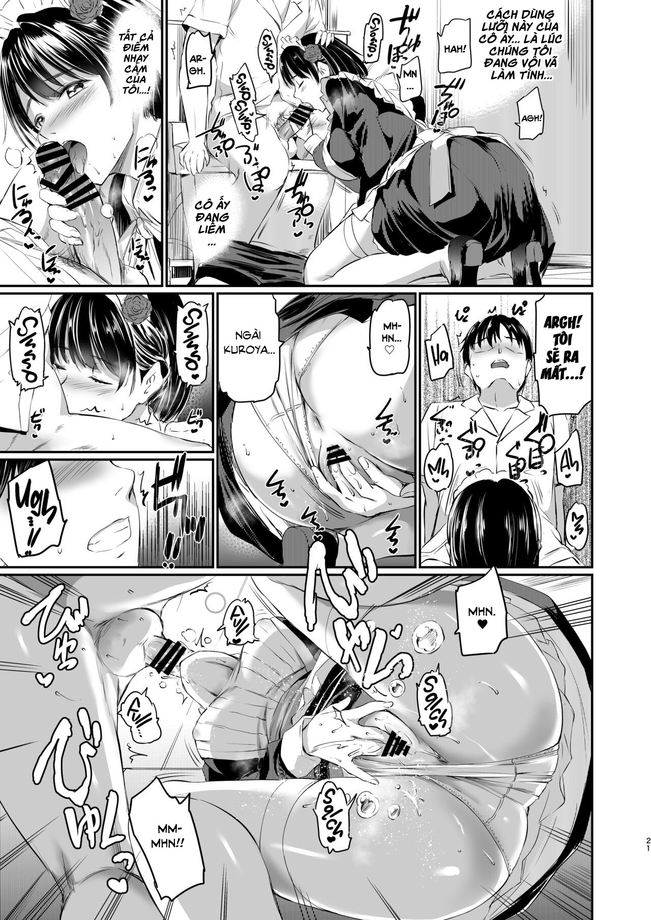 HentaiVN.net - Ảnh 22 - Akuma De Maid - Chương 3