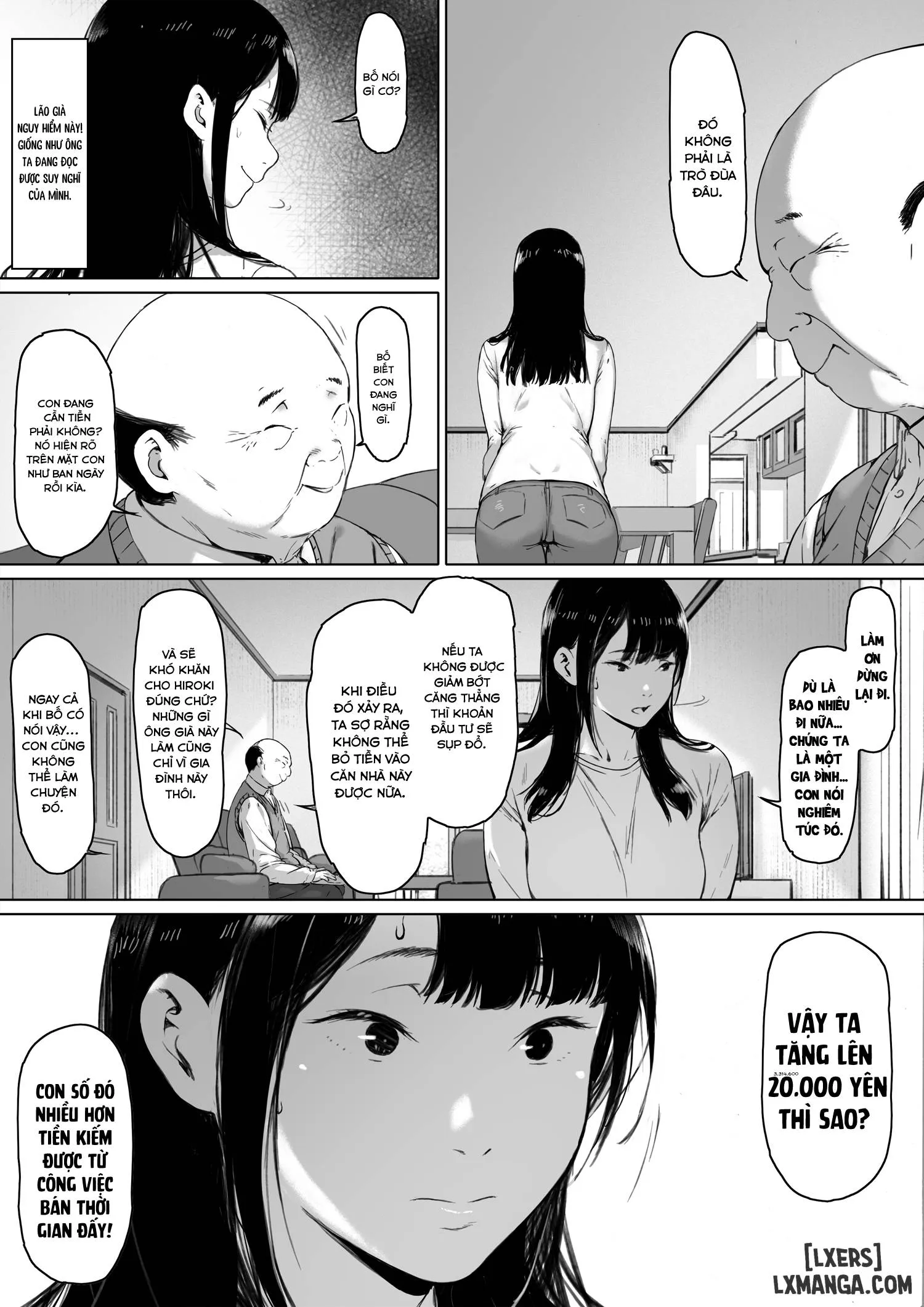 HentaiVN.net - Ảnh 21 - 1. Ánh nhìn của bố chồng 1 - Chapter 1