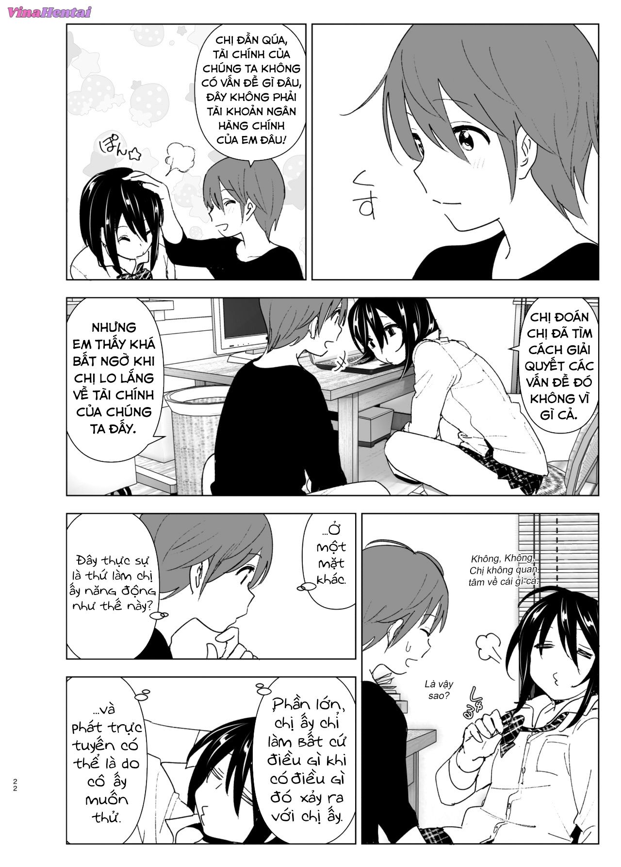 HentaiVN.net - Ảnh 22 - Em muốn ở lại với chị [Itsushika Ibasho ga Kasanatte] - Phần Đầu