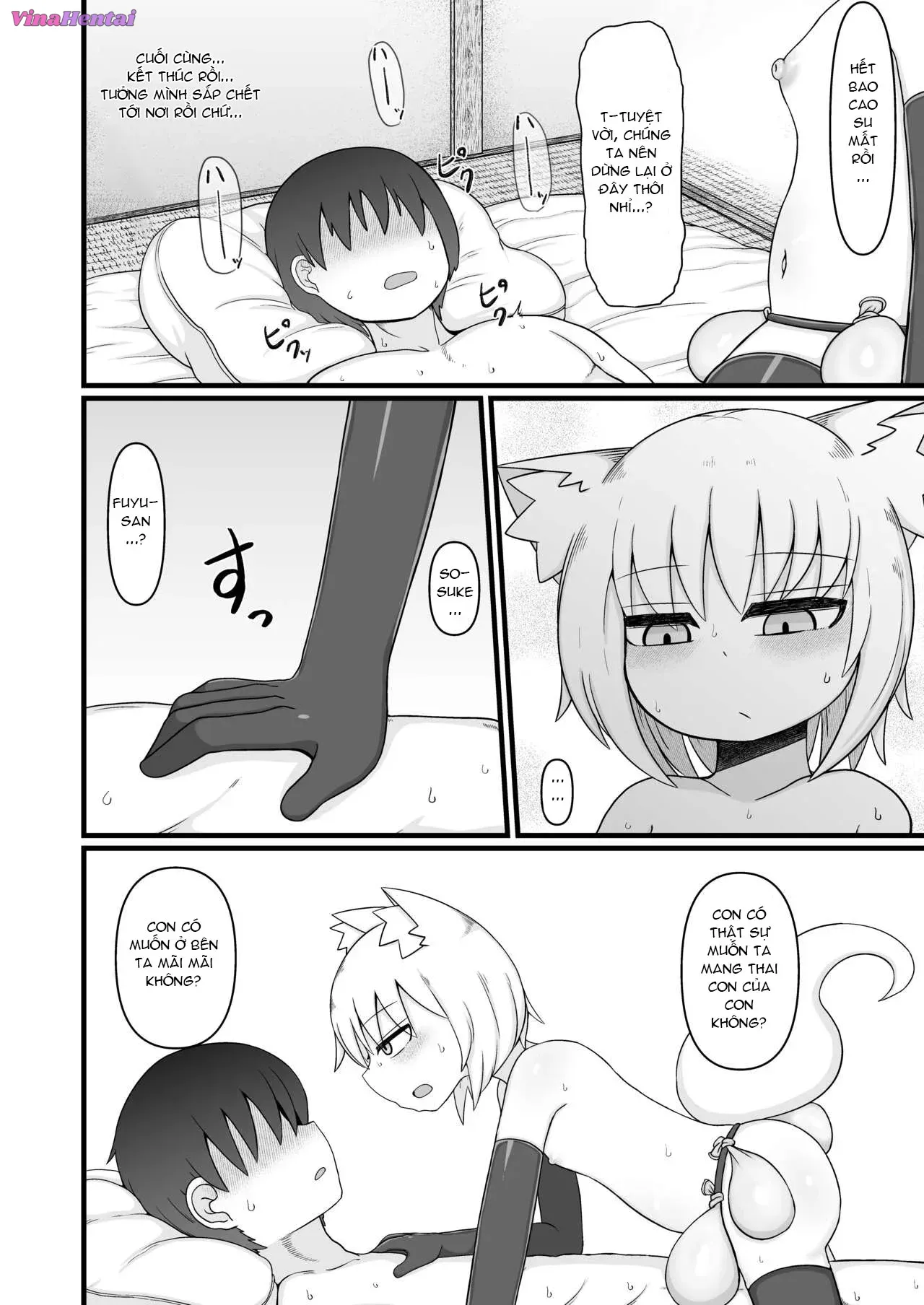 HentaiVN.net - Ảnh 20 - Người Mẹ Loli Không Thể Cưỡng Lại Được Tôi 9 - EP2