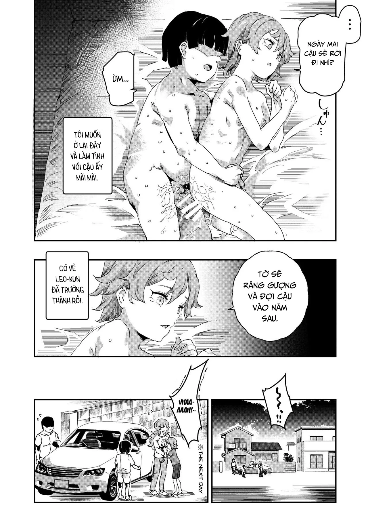 HentaiVN.net - Ảnh 21 - Mùa hè năm ấy, tôi phát hiện ra thằng bạn thân thuở nhỏ... là con gái! [My childhood sex friend ~the summer where we found that perverted book~] - Chap 1.2