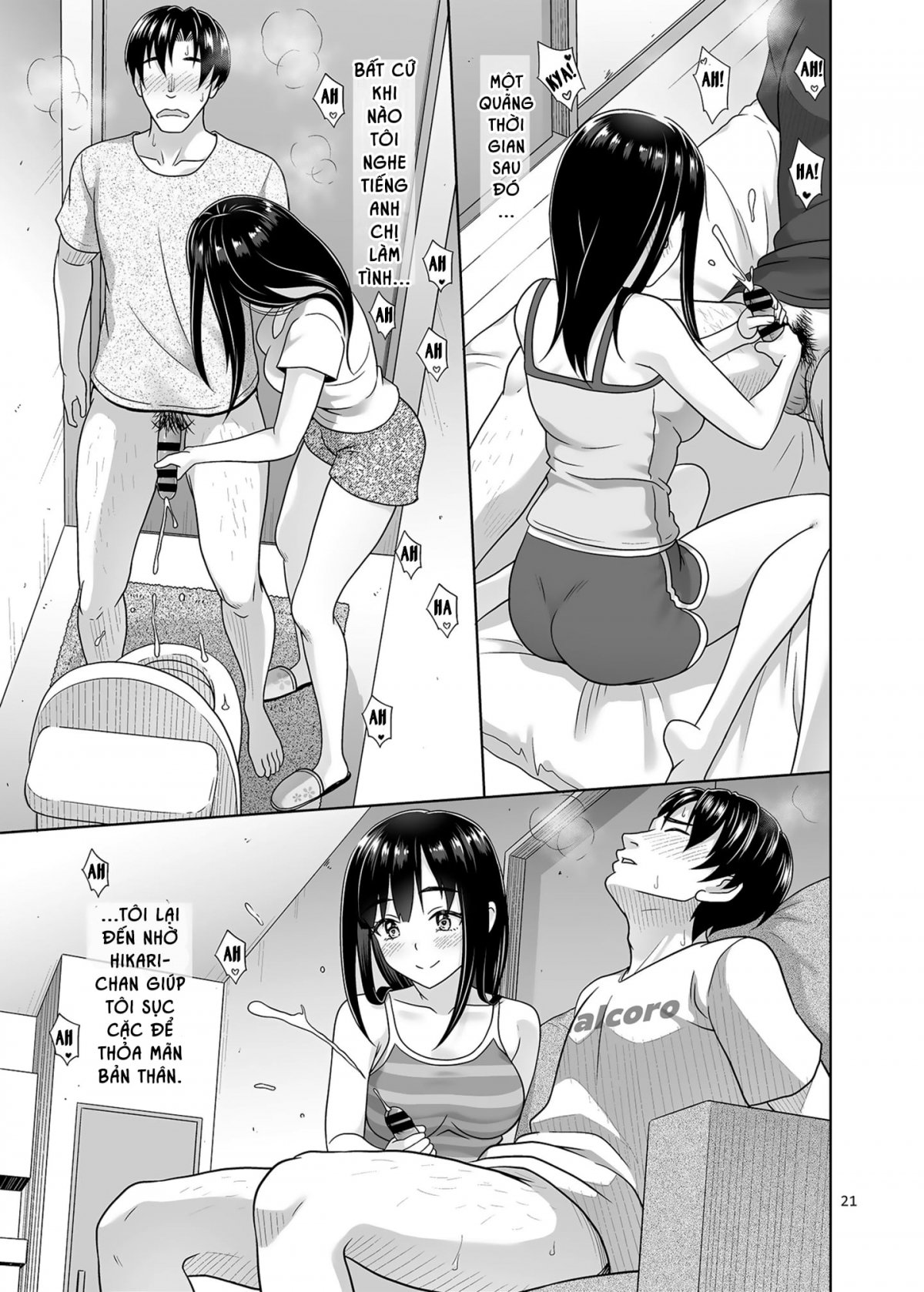 HentaiVN.net - Ảnh 21 - Tôi lấy nó ra giúp bạn nhé? - Oneshot