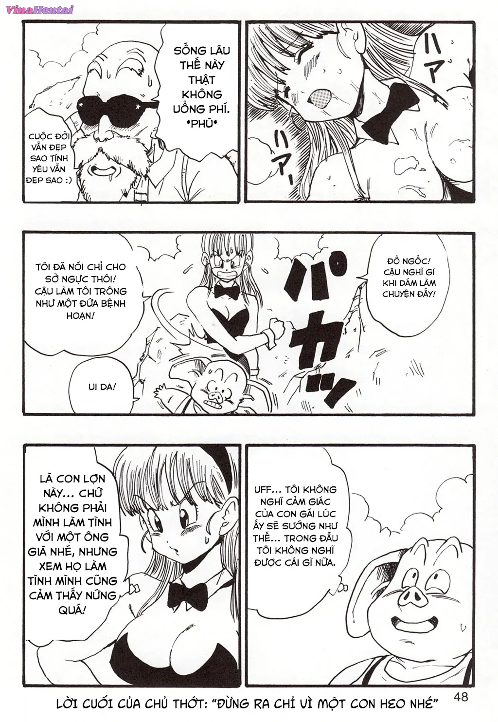 HentaiVN.net - Ảnh 21 - Những câu chuyện xấu hổ của Bulma - Chap 3 - End rồi