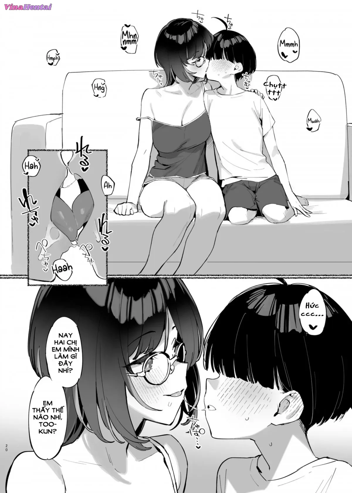 HentaiVN.net - Ảnh 21 - Người chị yêu dấu là của riêng tôi!  - Chap 2