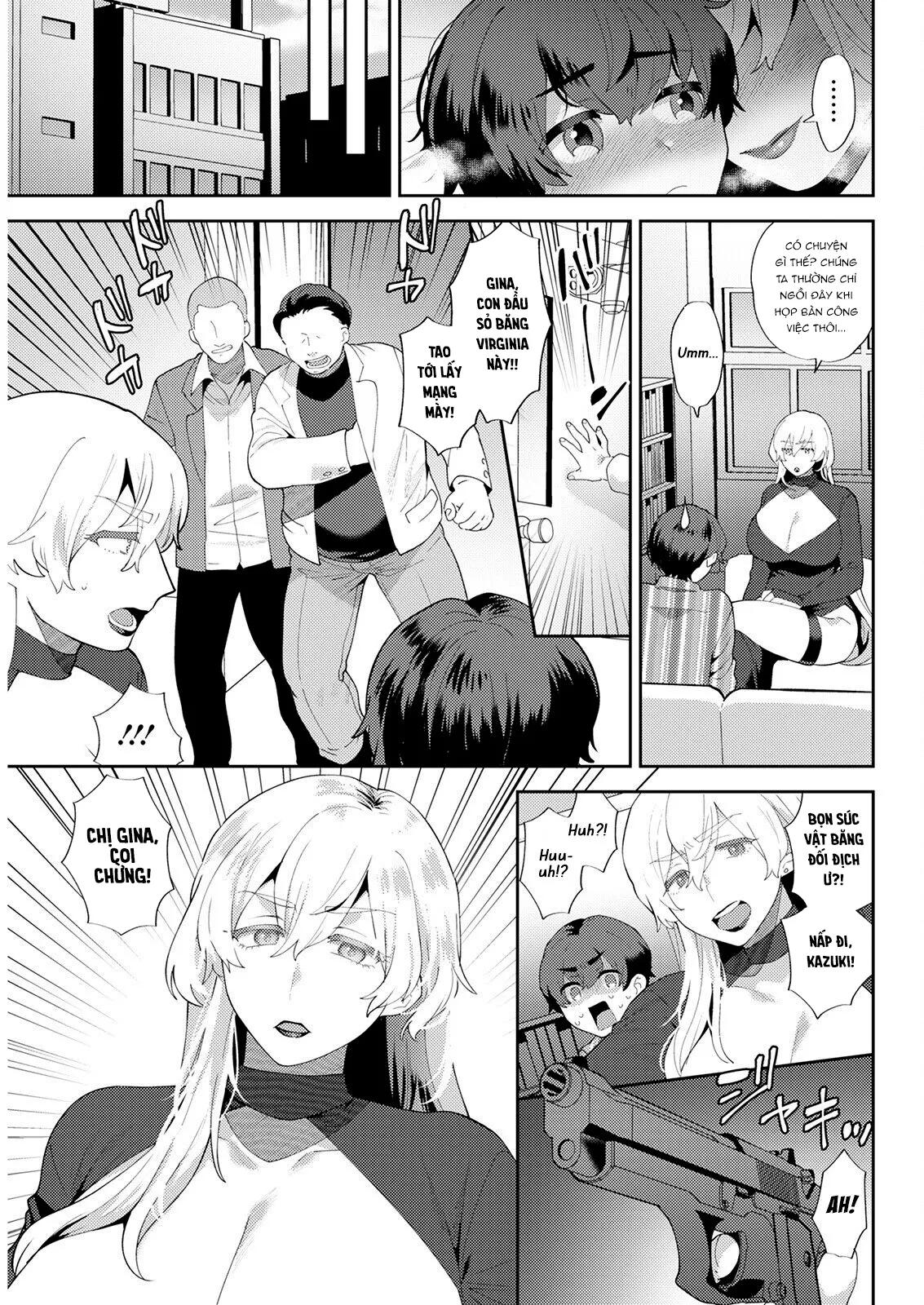 HentaiVN.net - Ảnh 21 - Chàng sinh viên và Đại tỷ zang hồ [Heibon na Daigakusei no Boku desu ga, Mafia no Onna Boss ni Hageshiku Aisareteimasu, I'm Just an Ordinary College Student, but a Mafia Boss Lady Is Violently in Love with Me!] - Tiểu đường 5 6 7
