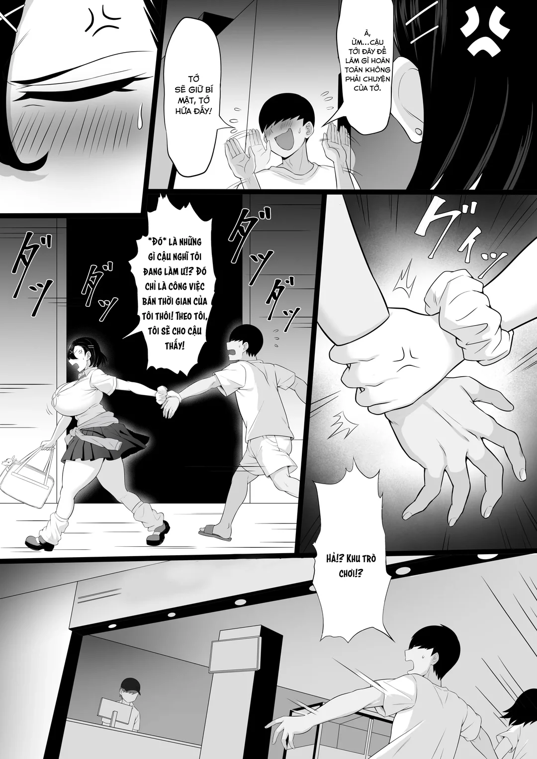 HentaiVN.net - Ảnh 21 - Busty Gyaru’s Secret - Oneshot