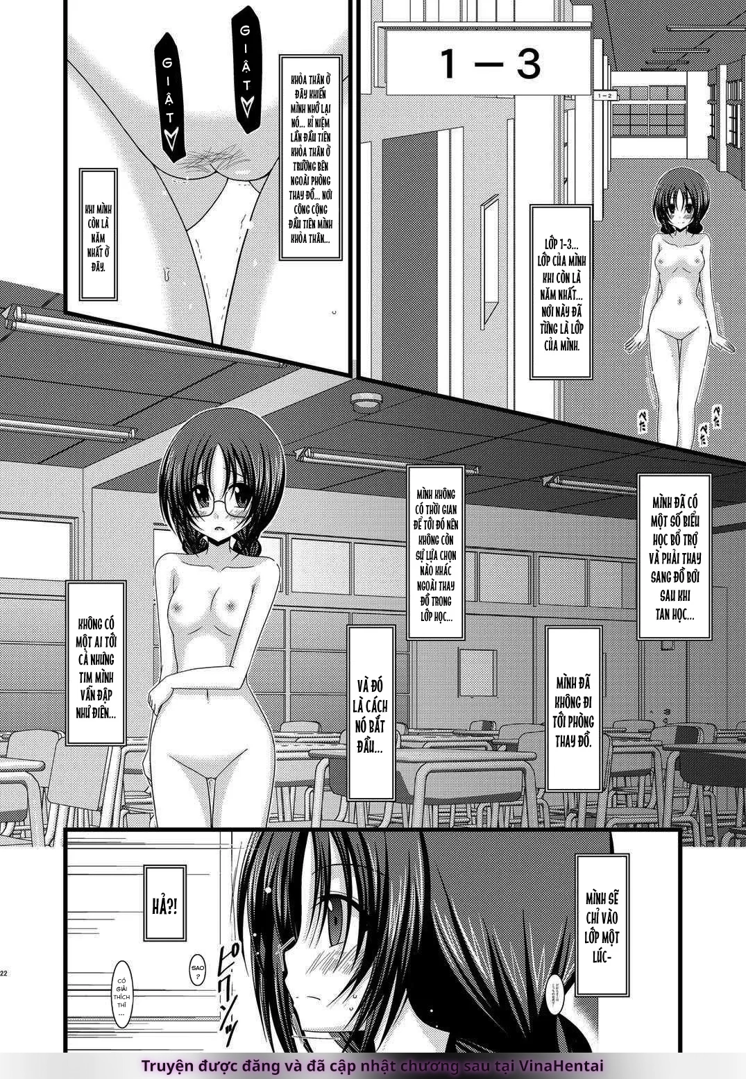 HentaiVN.net - Ảnh 20 - Nhật Ký Thiếu Nữ Khỏa Thân [Roshutsu Shoujo Nikki; Exhibitionist Girl Diary] - Chap 2