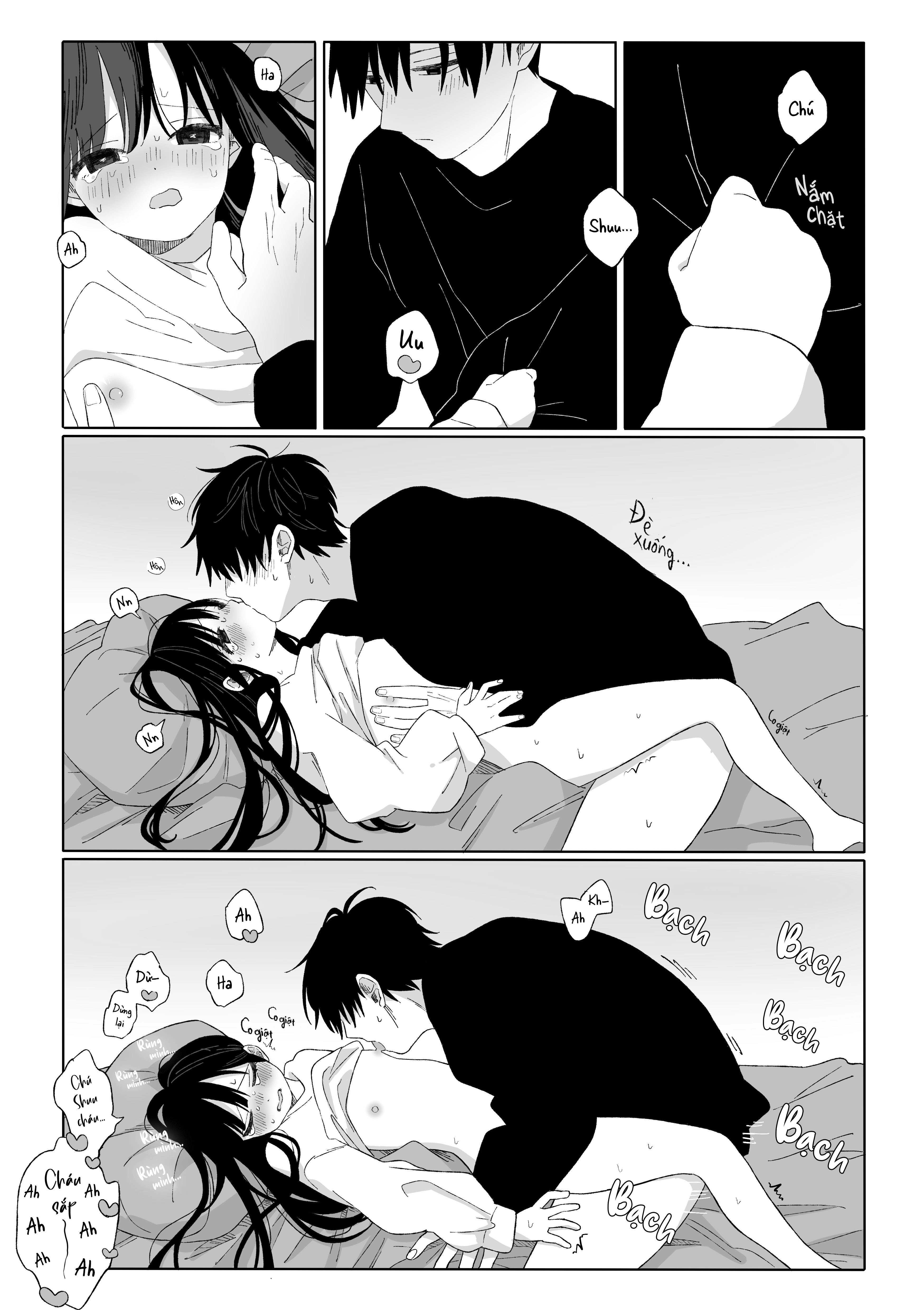 HentaiVN.net - Ảnh 22 - Chớm Thu - Oneshot - Một ngày yên bình của hai chú cháu.