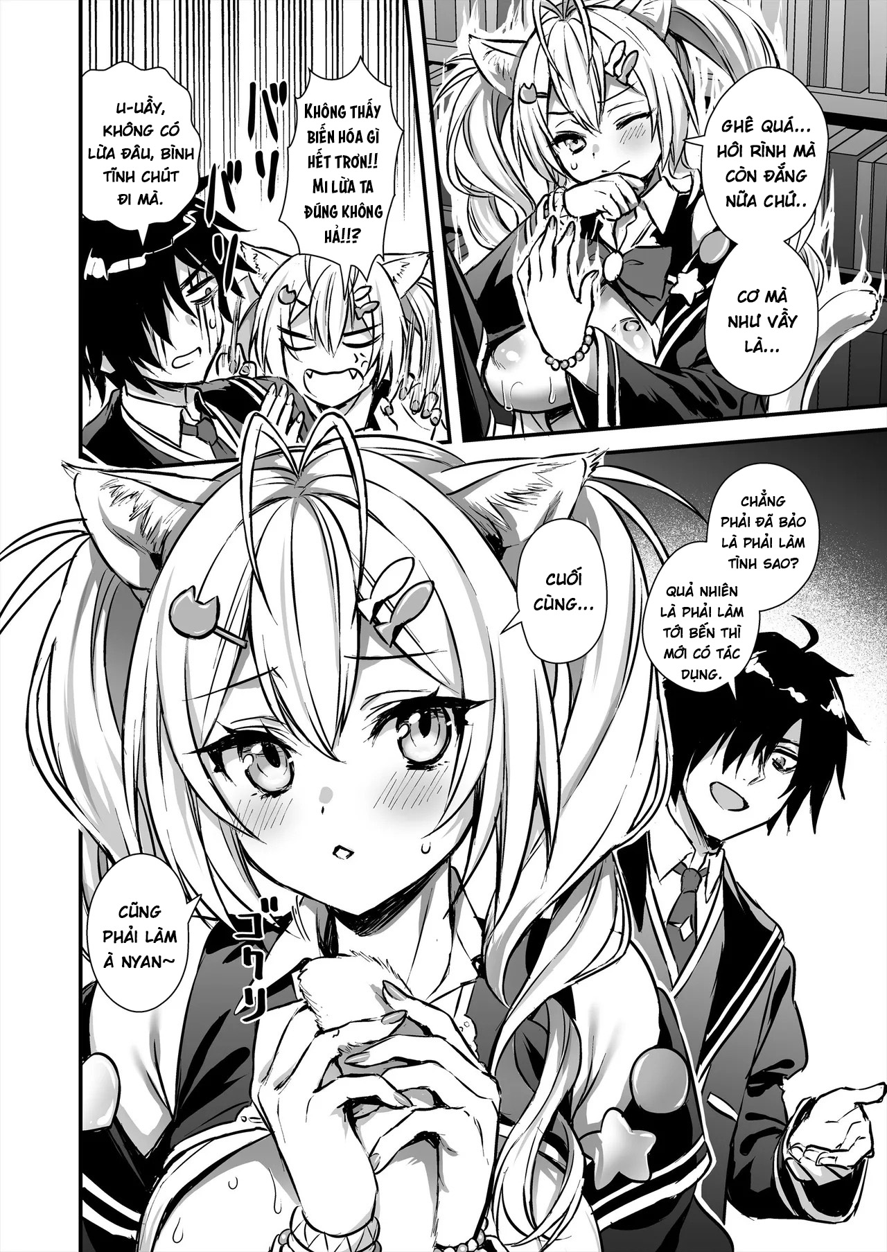 HentaiVN.net - Ảnh 21 - Mahou Gakuen No Ochikobore - Chap 2