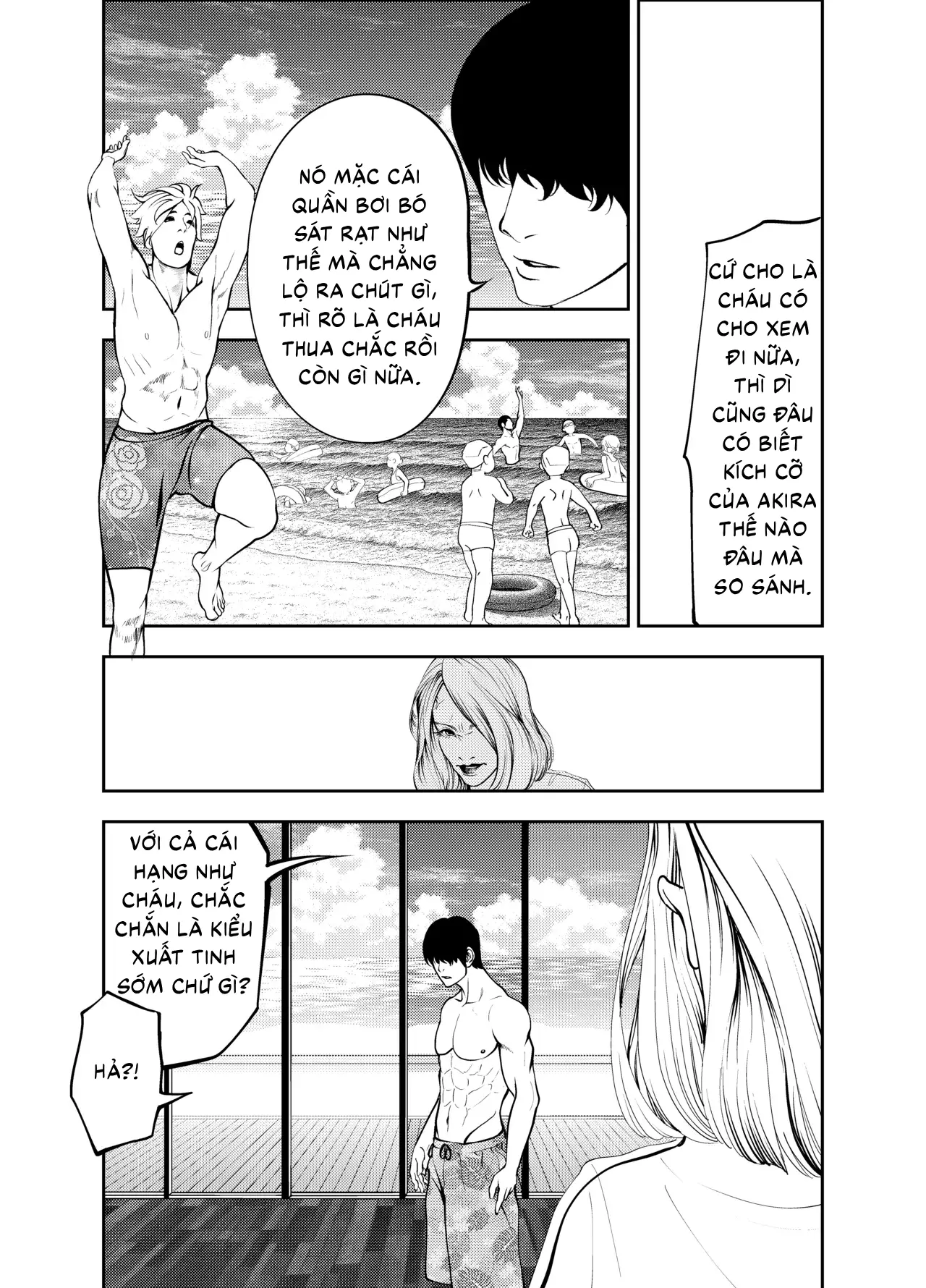 HentaiVN.net - Ảnh 22 - Ở nhà nghỉ bãi biển cùng dì - Oneshot