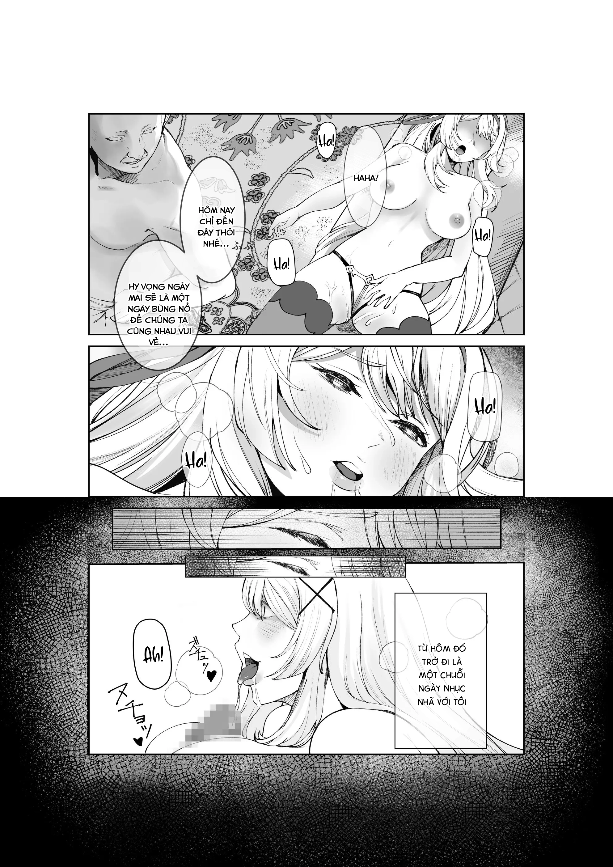 HentaiVN.net - Ảnh 22 - Nỗi khổ nạn của công chúa hiệp sĩ Alicia - #3: Bị chủ tiệm đồ lót khắc dâm ấn và chinh phục cả thể xác lẫn tâm hồn