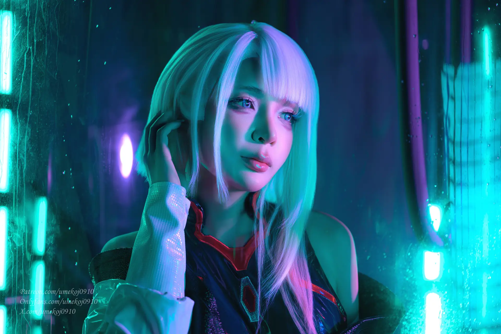 HentaiVN.net - Ảnh 21 - UmekoJ Cosplay Lucy Cyberpunk Edgerunner - Chương 1