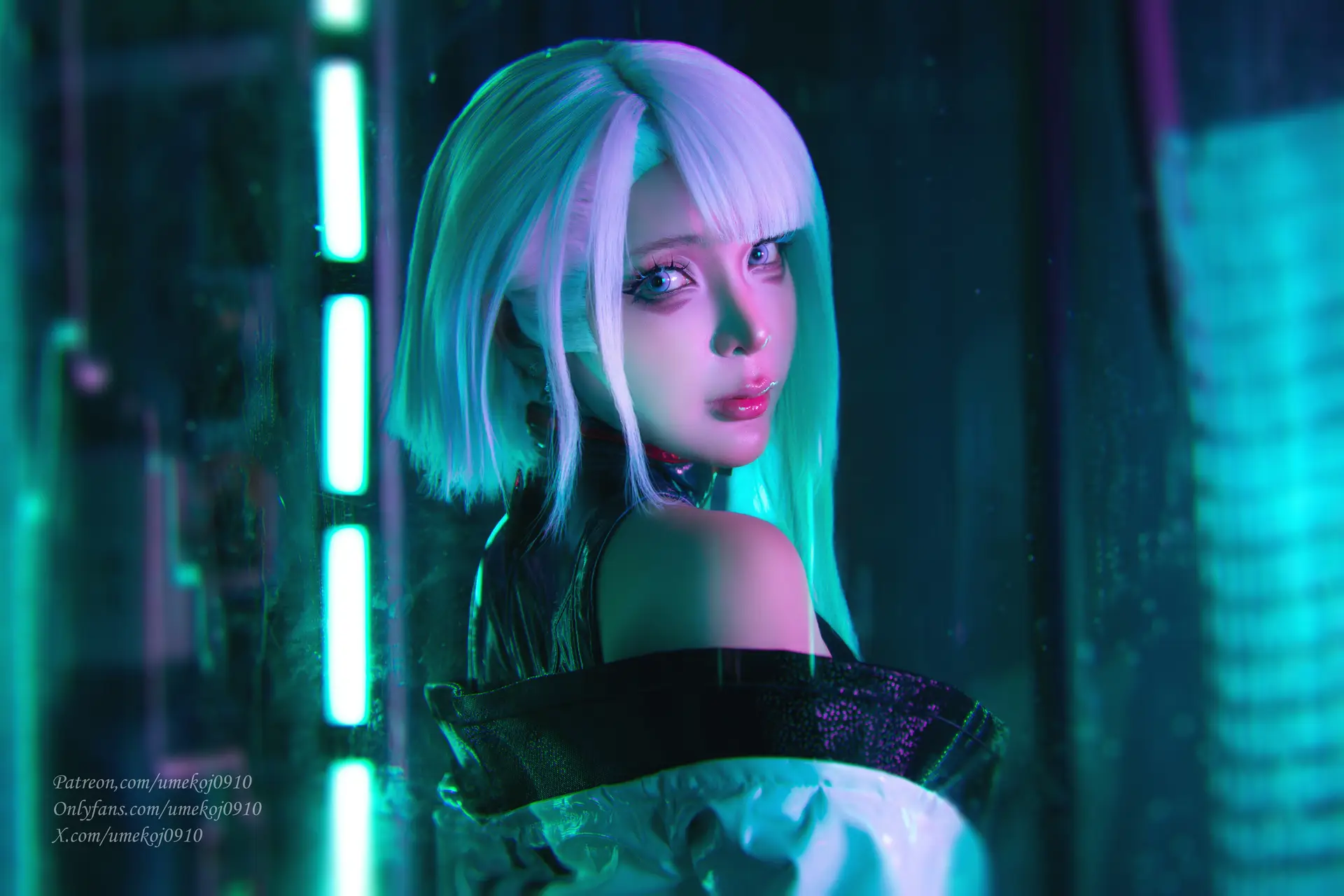 HentaiVN.net - Ảnh 20 - UmekoJ Cosplay Lucy Cyberpunk Edgerunner - Chương 1