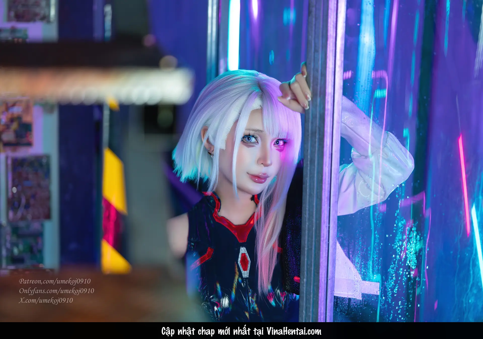HentaiVN.net - Ảnh 24 - UmekoJ Cosplay Lucy Cyberpunk Edgerunner - Chương 1