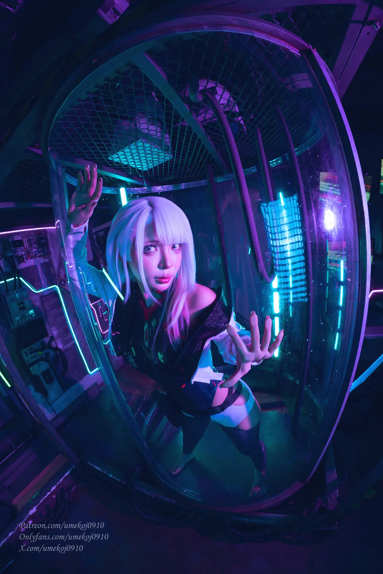 HentaiVN.net - Ảnh 8 - UmekoJ Cosplay Lucy Cyberpunk Edgerunner - Chương 1