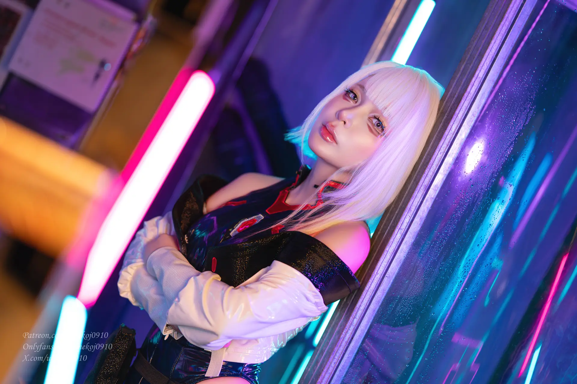 HentaiVN.net - Ảnh 25 - UmekoJ Cosplay Lucy Cyberpunk Edgerunner - Chương 1