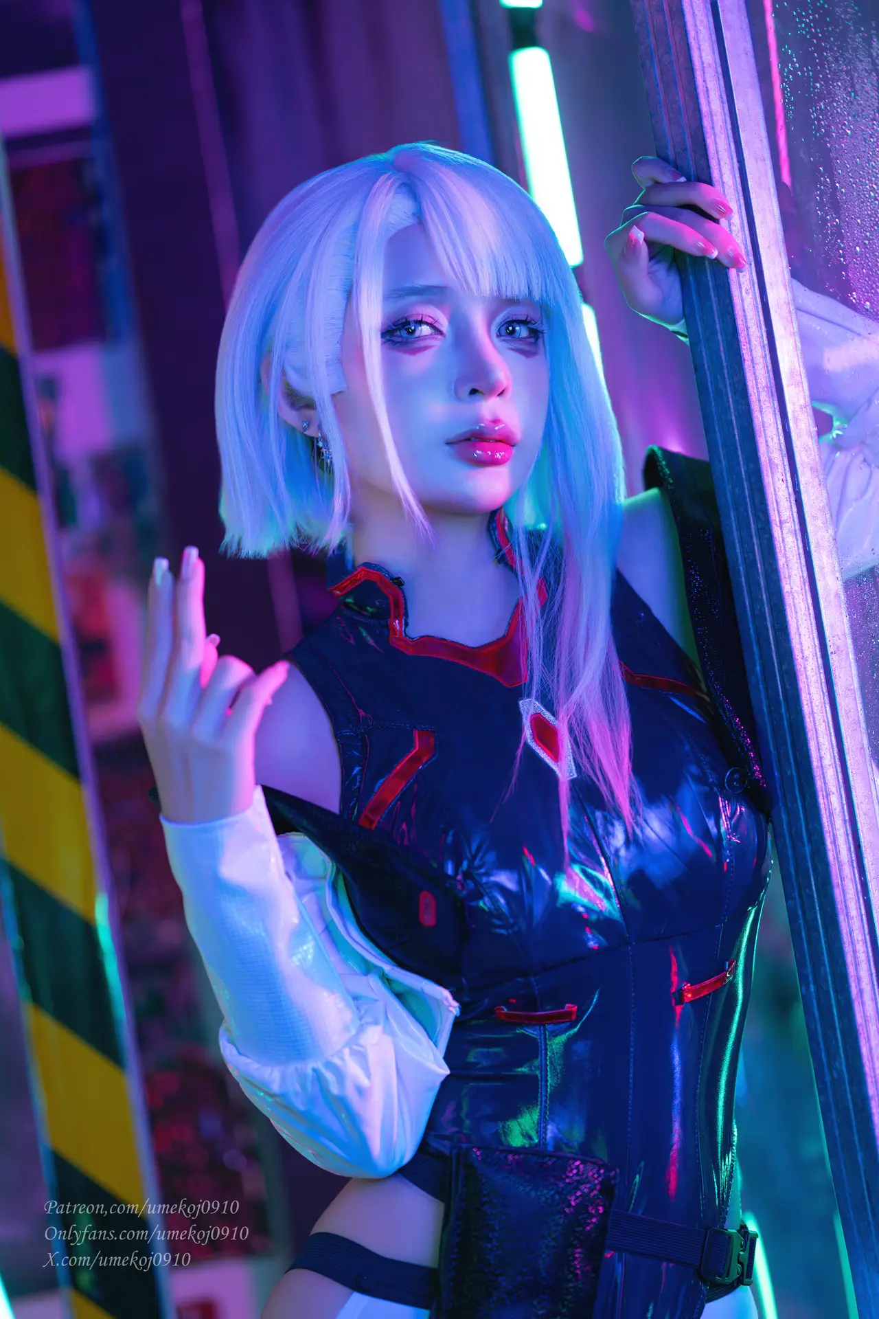 HentaiVN.net - Ảnh 22 - UmekoJ Cosplay Lucy Cyberpunk Edgerunner - Chương 1