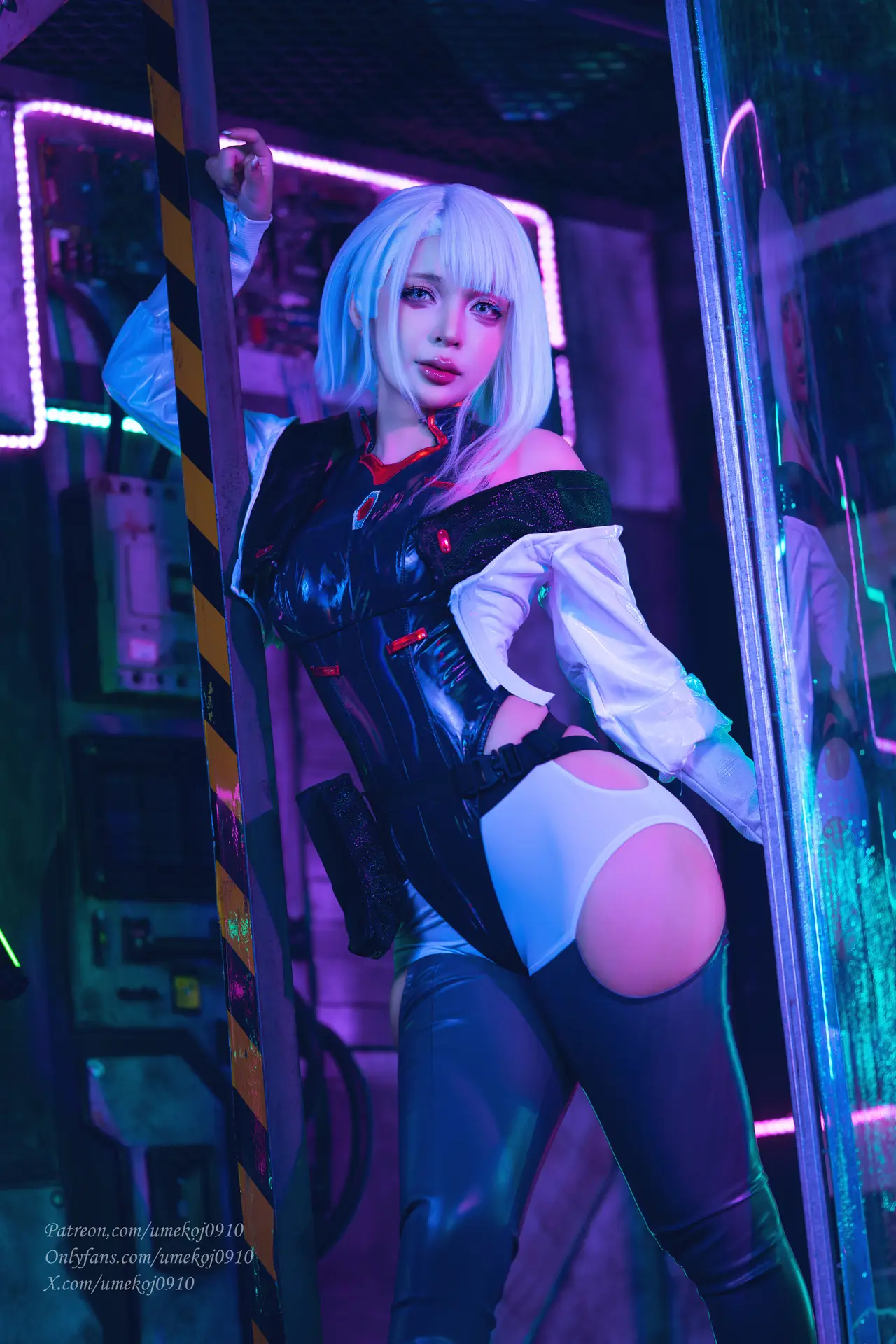 HentaiVN.net - Ảnh 13 - UmekoJ Cosplay Lucy Cyberpunk Edgerunner - Chương 1